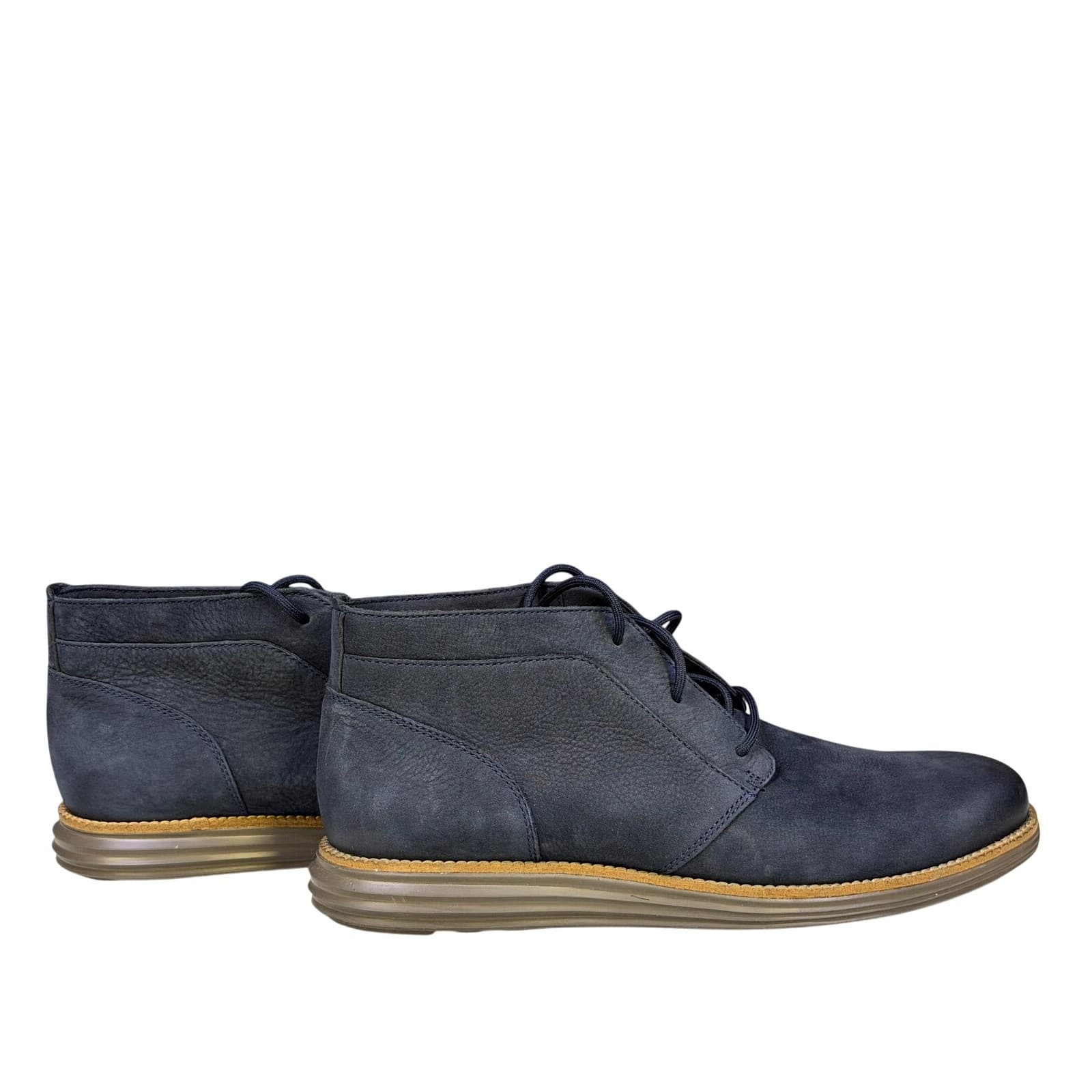 Cole Haan Original Grand Chukka 10M Gray Nubuck Casual Boots Comfort Lace C30302 - Thumbnail 2