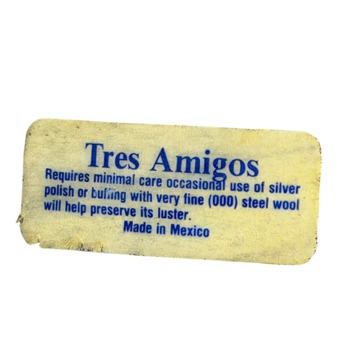 Tres Amigos Mexico Large Vintage Aluminum 13" Clamshell Serving Bowl/Tray - Thumbnail 5
