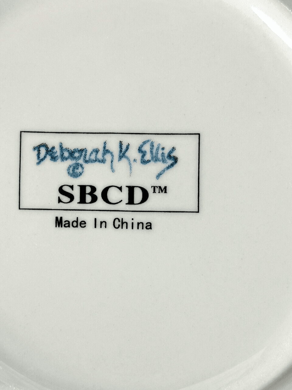 Deborah K. Ellis SBCD Cabernet Sauvignon Decorative Wine Cheese Plates-SET of 8 - Thumbnail 5