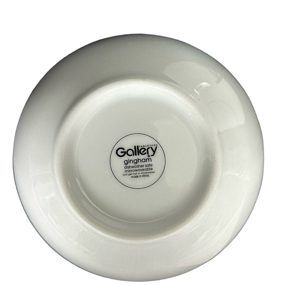 TableTops Gallery Gingham Dinnerware 4-Piece Place Setting - Thumbnail 8