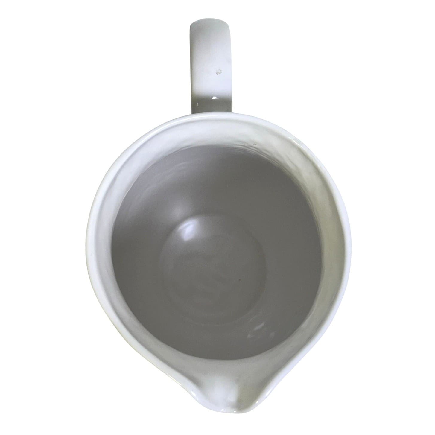 Basket Wreath by Tabletops Unlimited White Embossed Large 72 oz Pitcher - Thumbnail 5