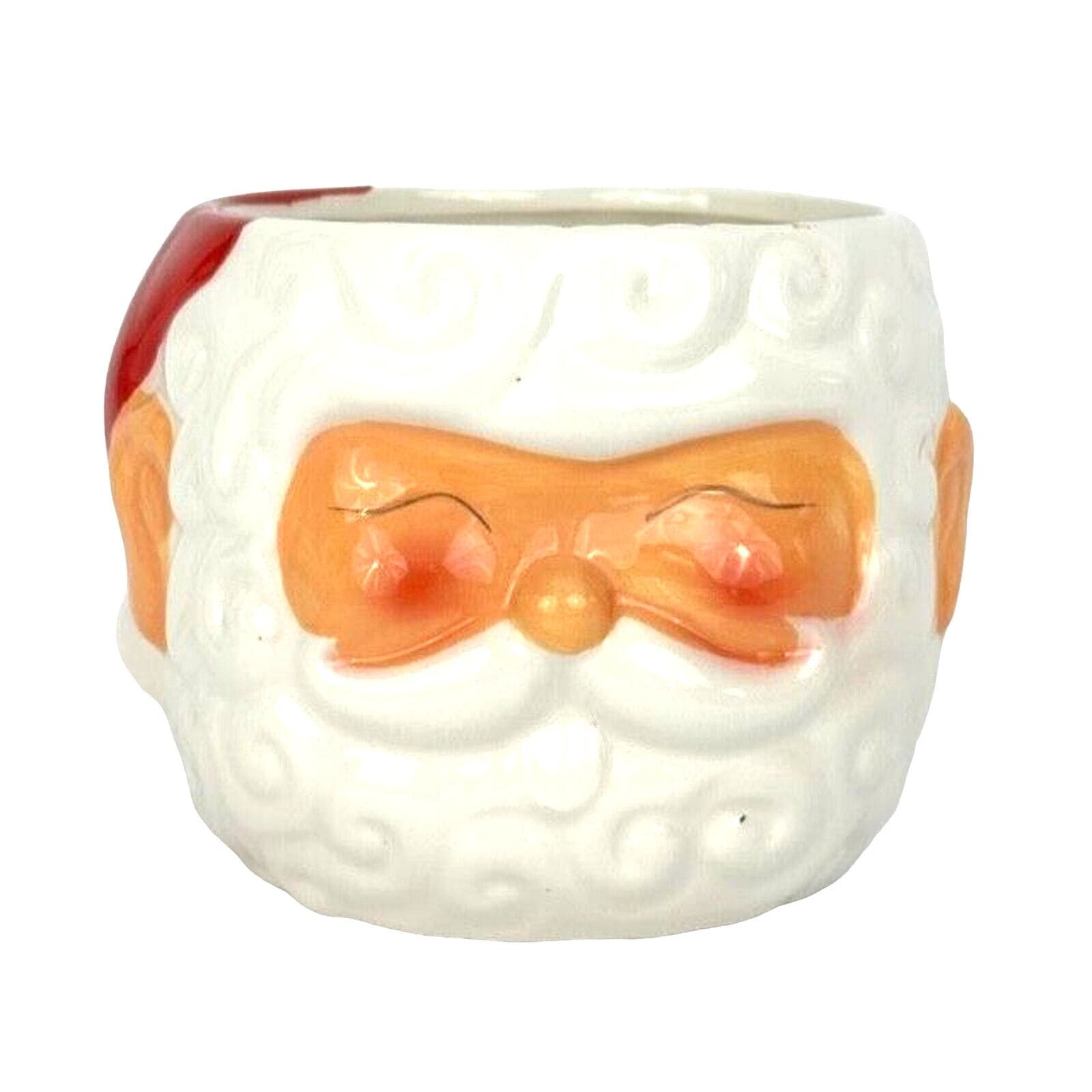 Santa Claus Ceramic Christmas Planter