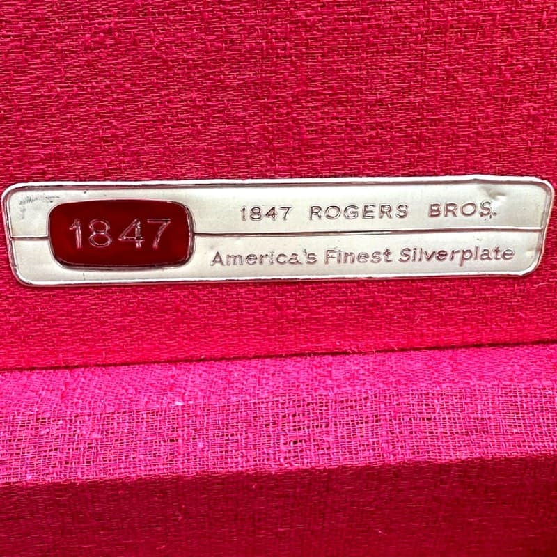 1847 MCM Rogers Bros 'Flair' 121-PC Silverplate Place Settings-Service for 16 - Thumbnail 5