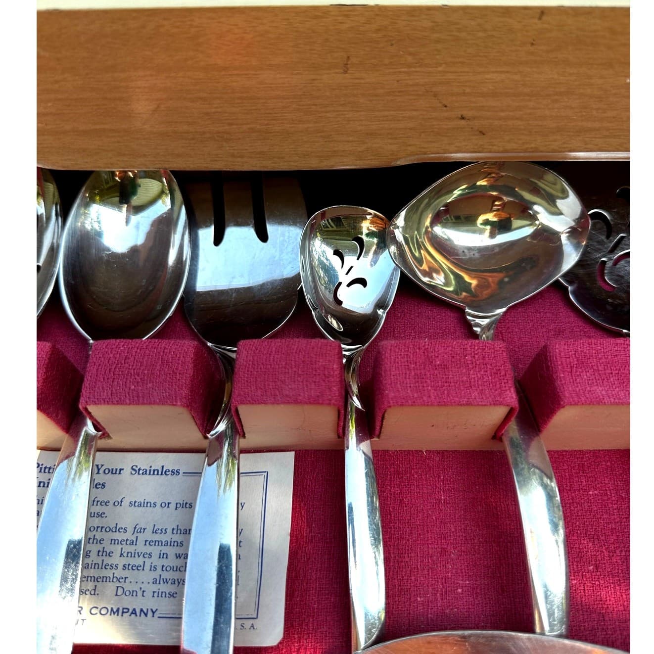 1847 MCM Rogers Bros 'Flair' 121-PC Silverplate Place Settings-Service for 16 - Thumbnail 15