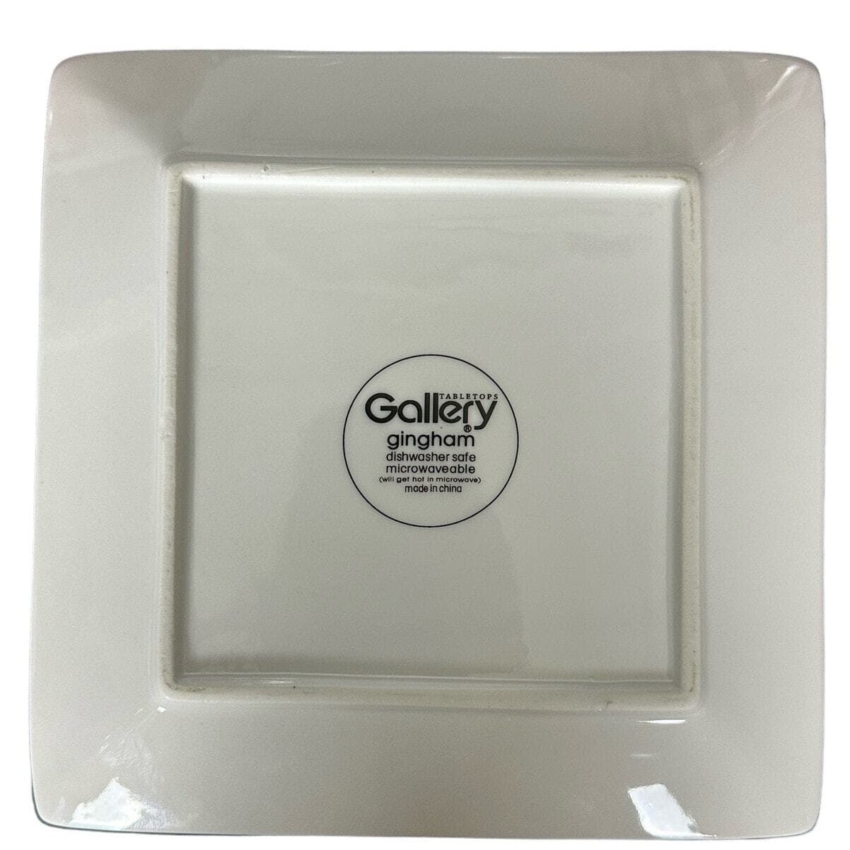 TableTops Gallery Gingham Dinnerware 4-Piece Place Setting - Thumbnail 7