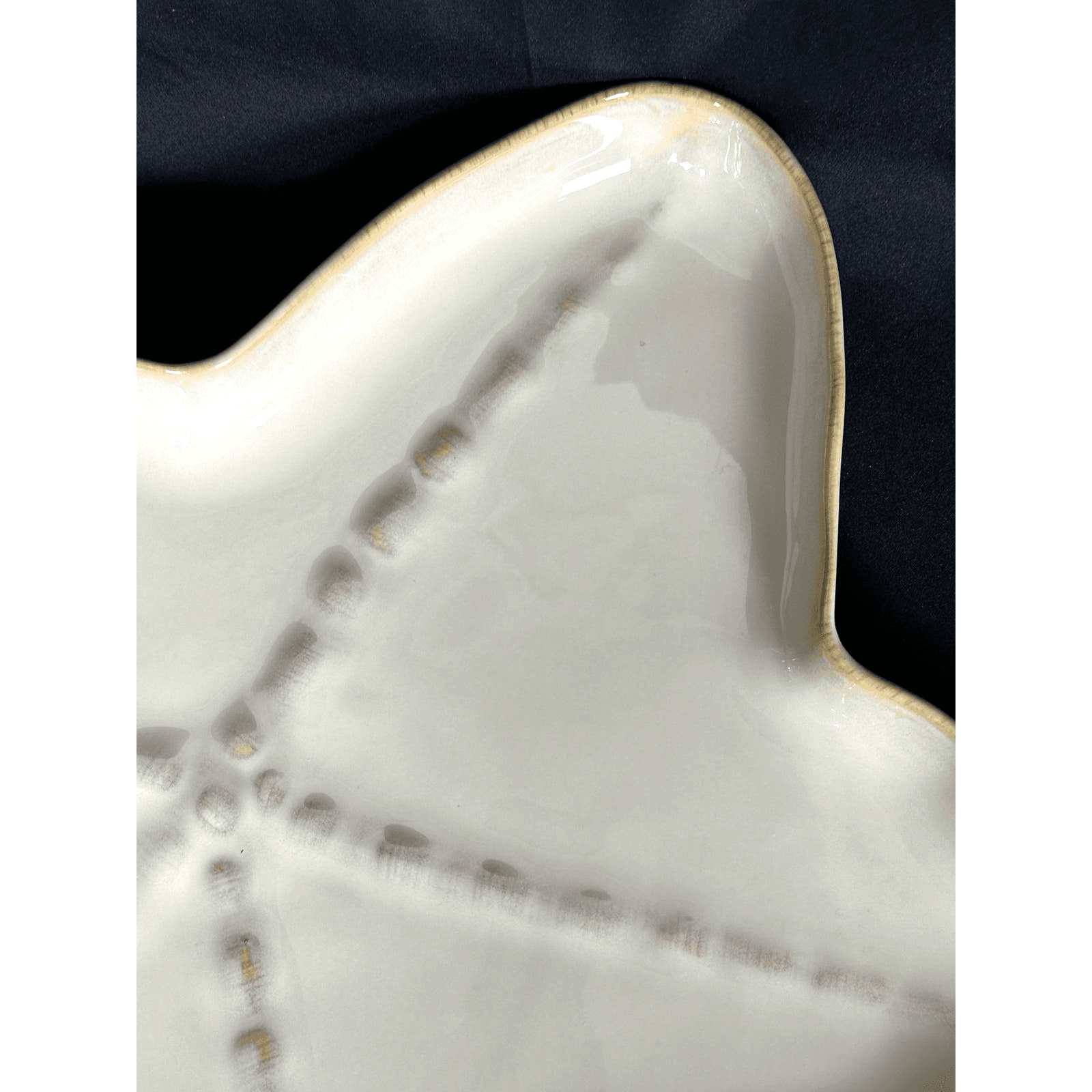 Sonoma life+style Unique Nautical Sand Extra Large Starfish Serving Platter 19" - Thumbnail 4