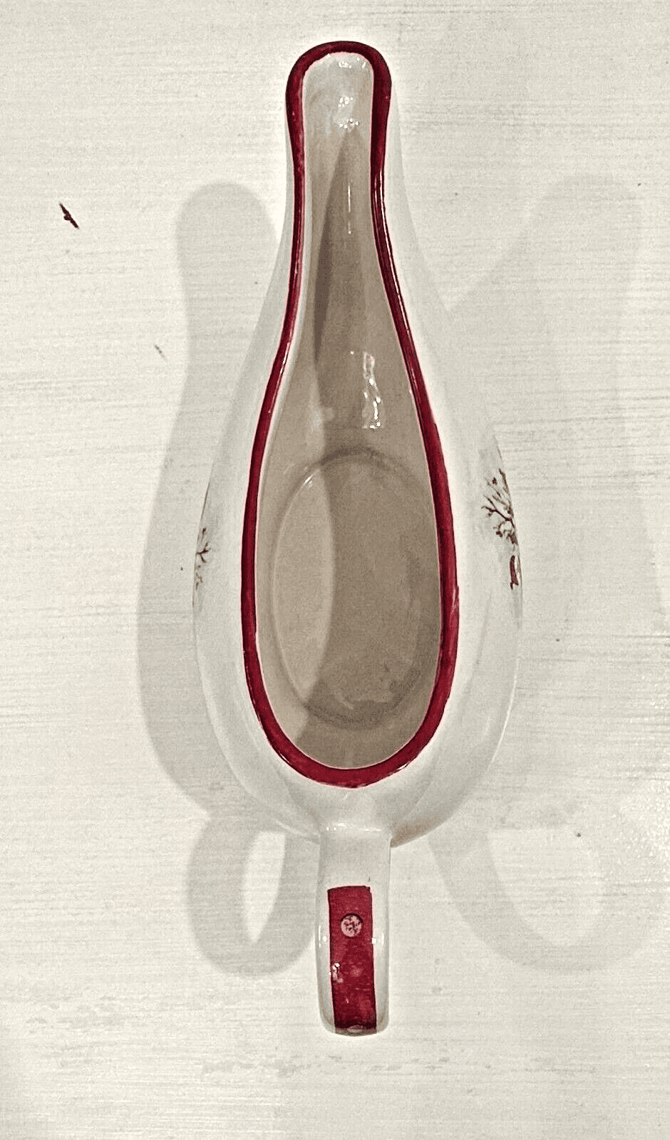 Royal Seasons Stoneware Snowman Gravy Boat - Thumbnail 2