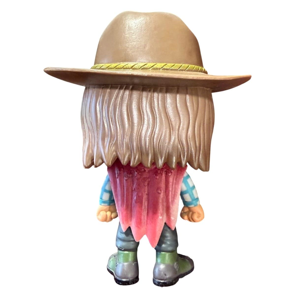 Funko Pop! The Walking Dead Carl Grimes Sheriff Hat Vinyl Figure #97 AMC Vaulted - Thumbnail 2
