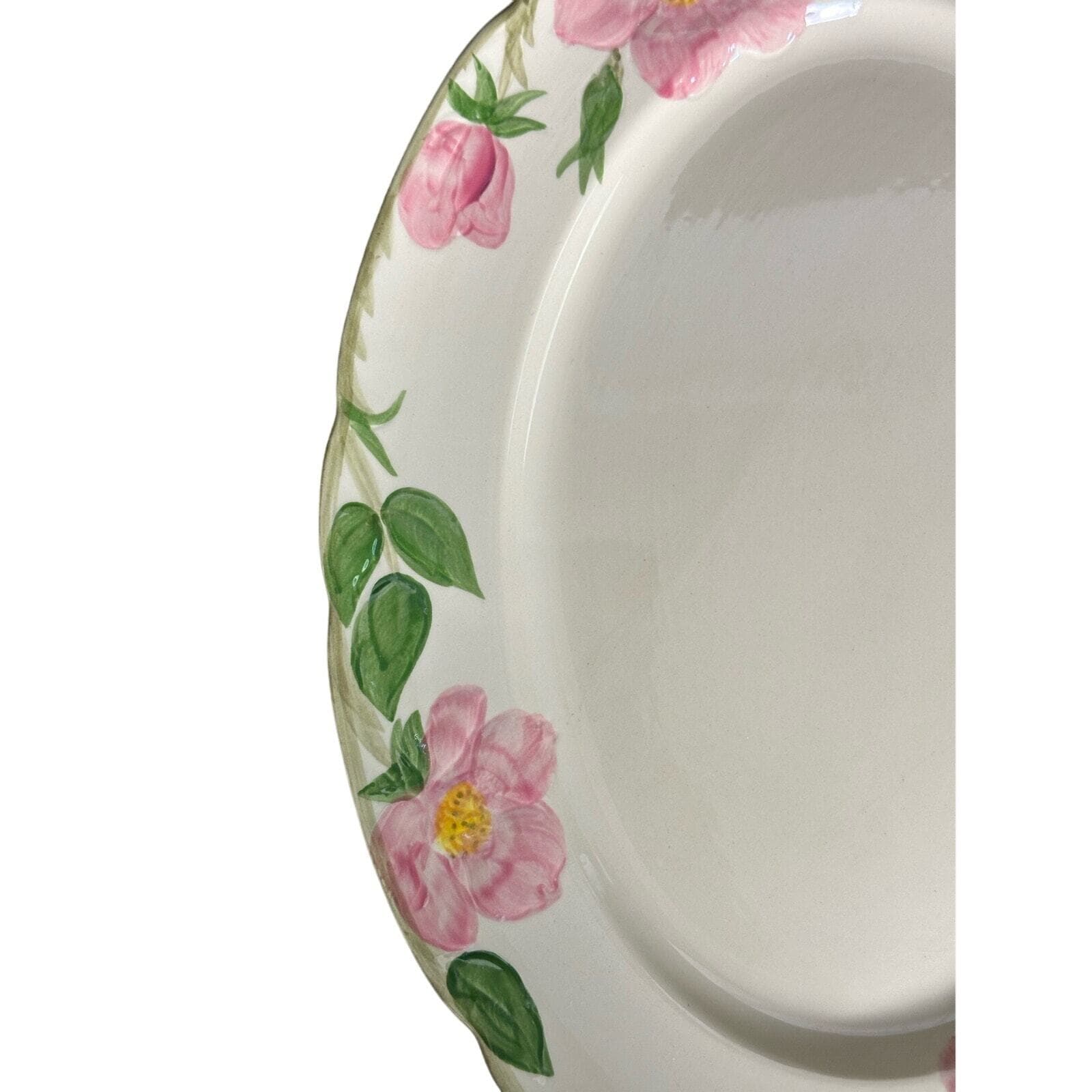 Franciscan Desert Rose Vintage Oval Platter 14.5" x 10" Made in USA - Thumbnail 2