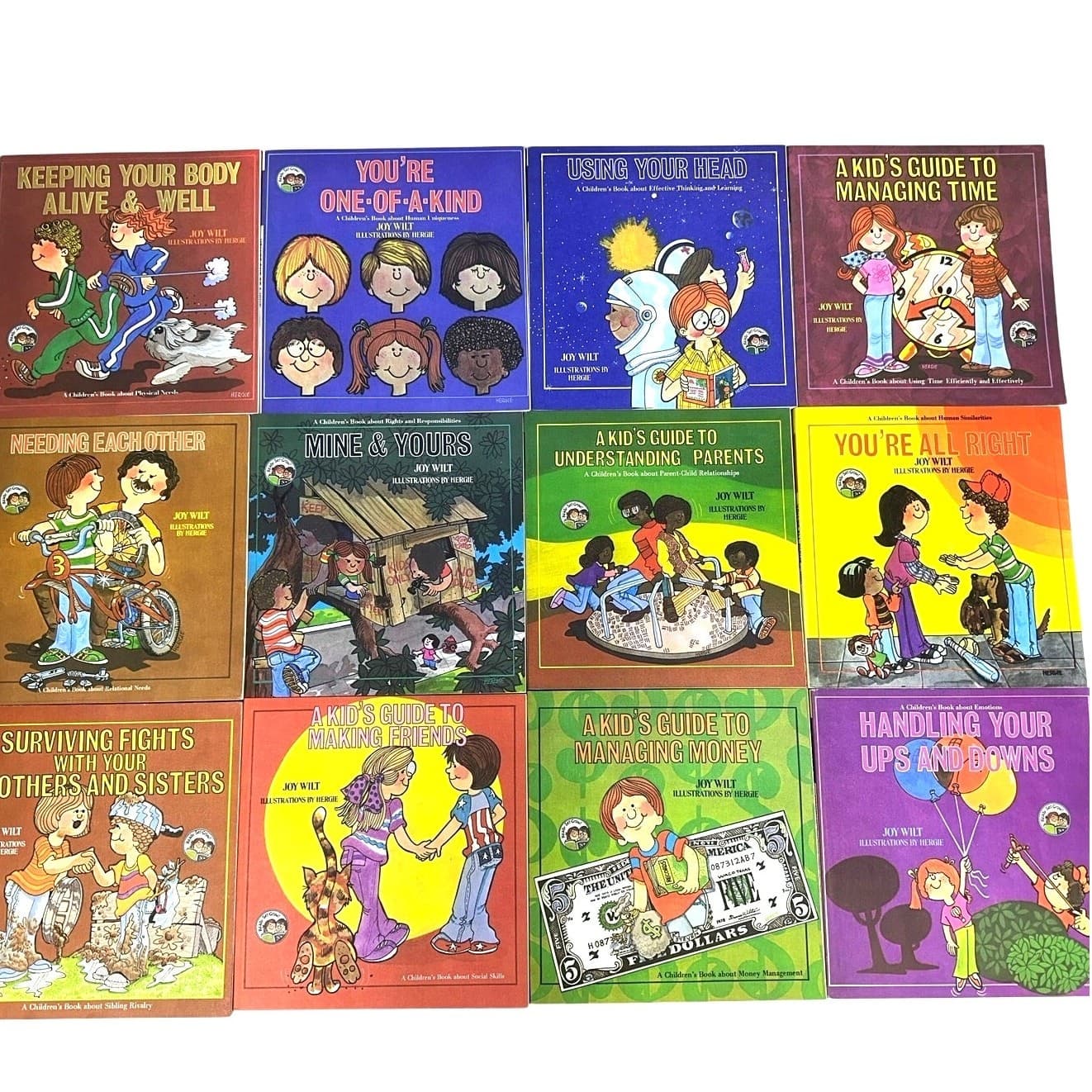 'The Ready-Set-Grow Series' by Joy Wilt-1978 Complete Set of 24 Childrens Books - Thumbnail 3