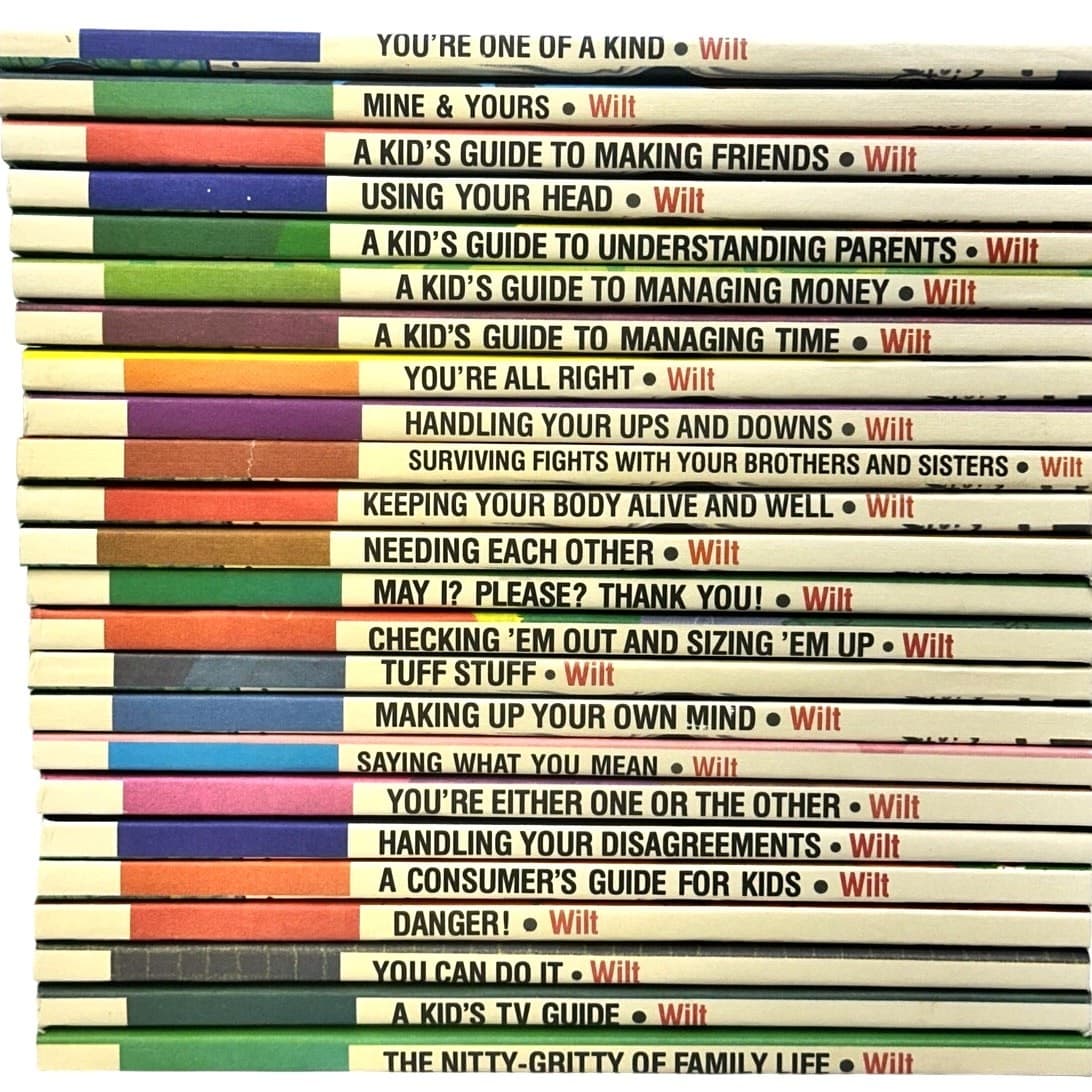 'The Ready-Set-Grow Series' by Joy Wilt-1978 Complete Set of 24 Childrens Books