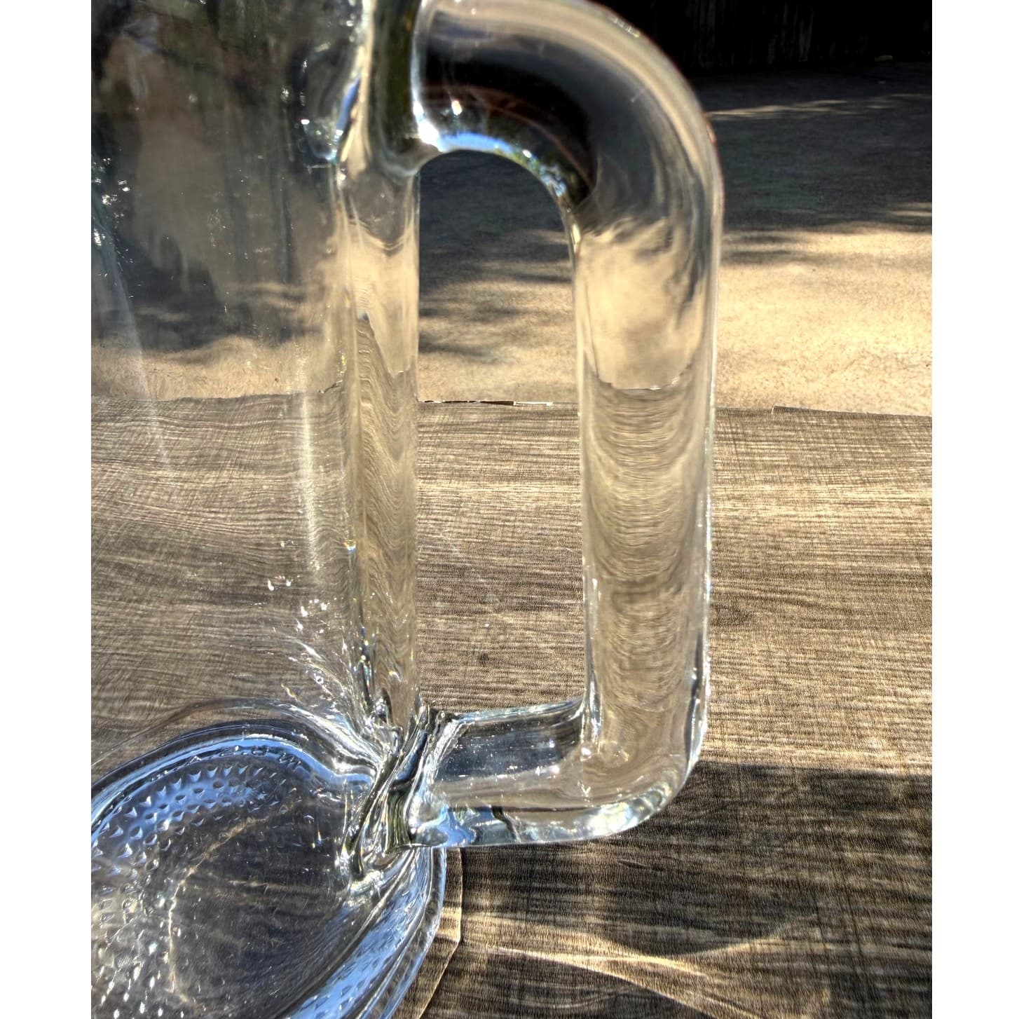 Libbey #5260 Heavy Glass 60 oz Iced Tea Water Beer Lemonade Pitcher-Excellent - Thumbnail 2