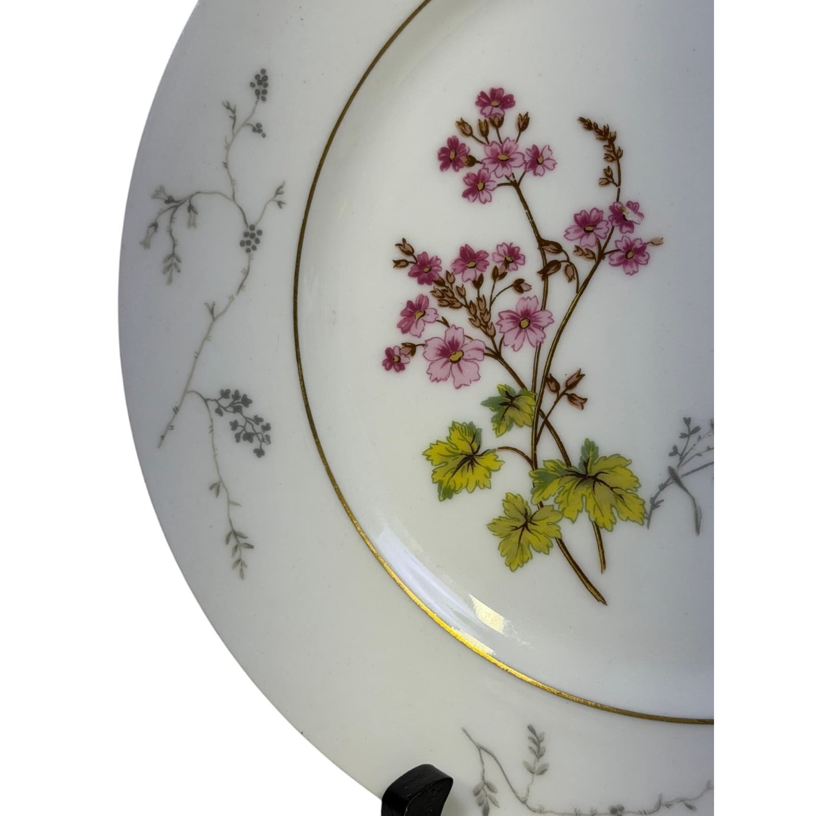 Charles Field Haviland Limoges 'Spring Blossom' 10" Dinner Plate-Excellent - Thumbnail 3