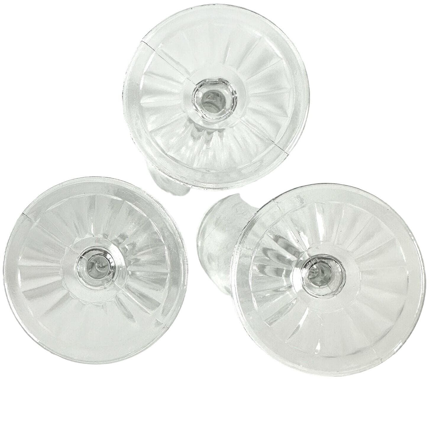 Standard Glass Cut 92 Pattern Code SGMCUT9 Retired Water Goblets-Set of 3! - Thumbnail 6