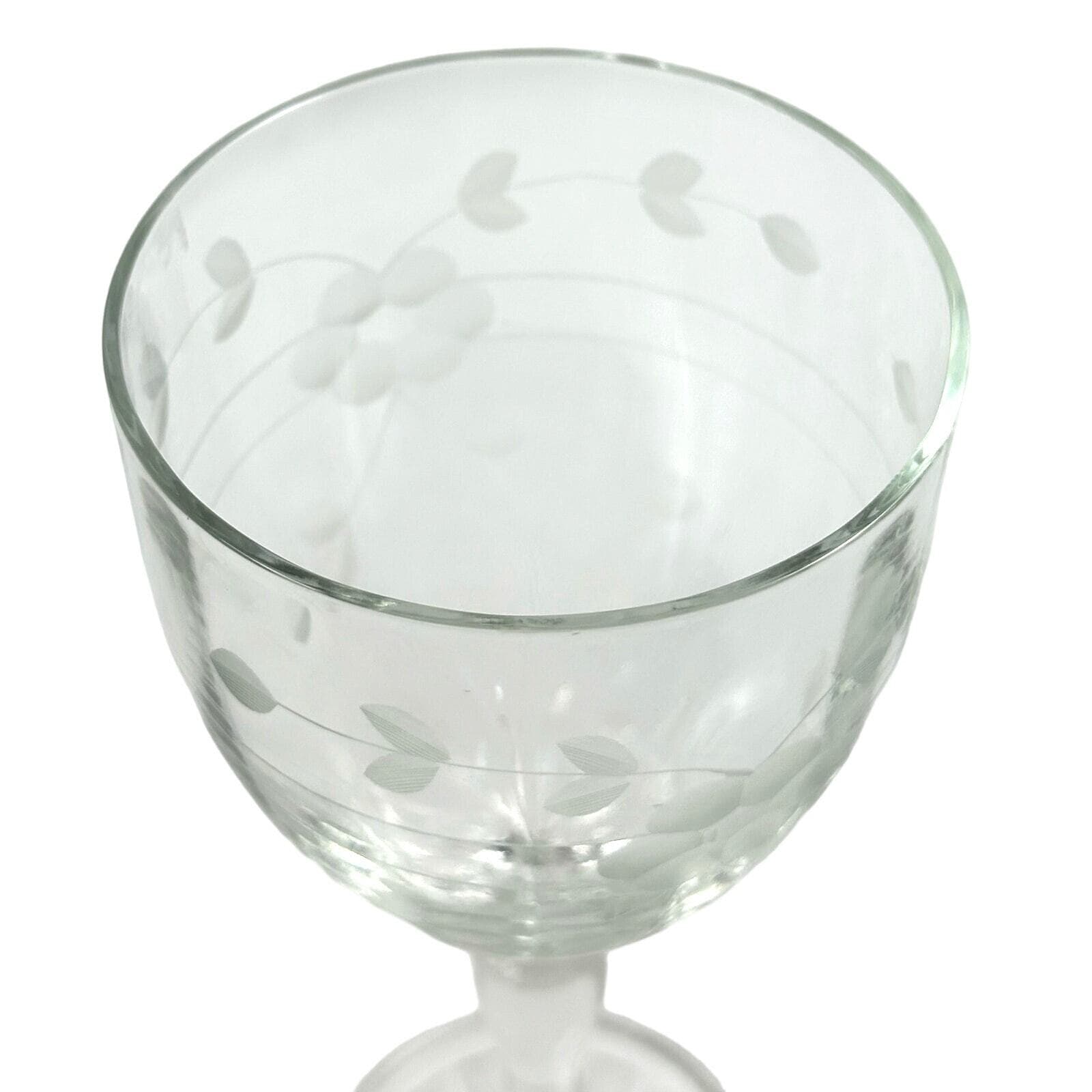 Standard Glass Cut 92 Pattern Code SGMCUT9 Retired Water Goblets-Set of 3! - Thumbnail 2