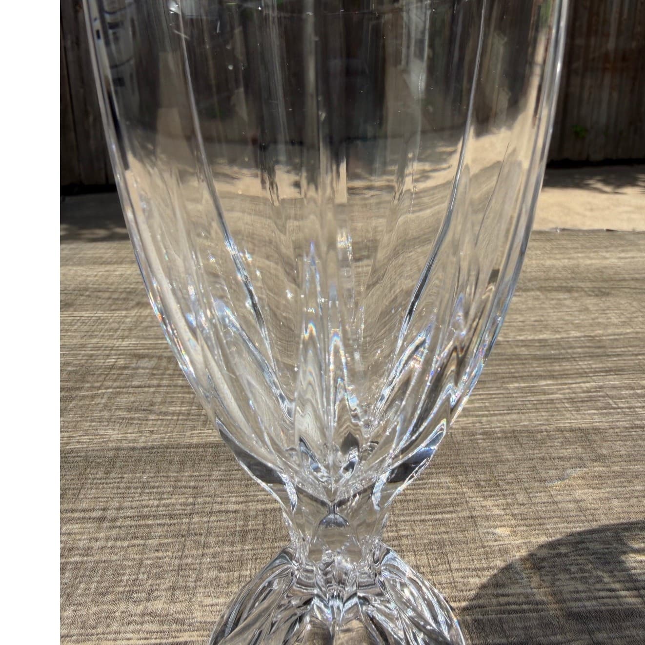 Mikasa Retired 1998-1999 'Horizon' Lead Crystal 6 5/8" Wine Glasses-Set of 4 - Thumbnail 8