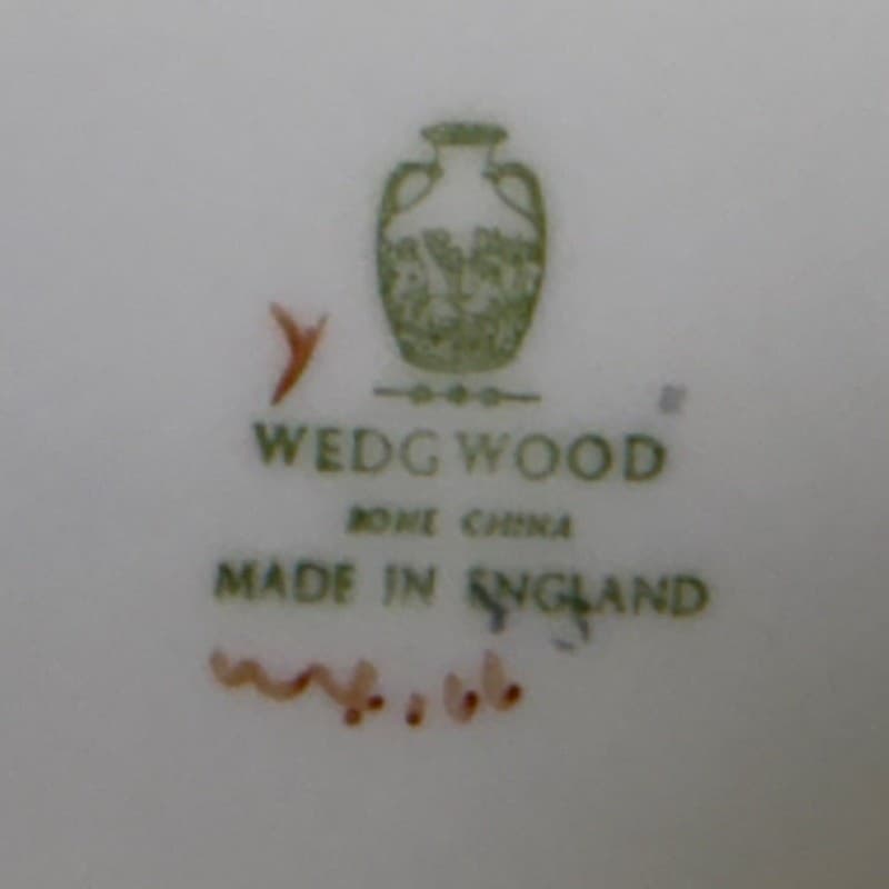 Wedgwood Retired 1952-1965 Wild Oats Bone China 10" Oval Serving Bowl-Excellent - Thumbnail 5