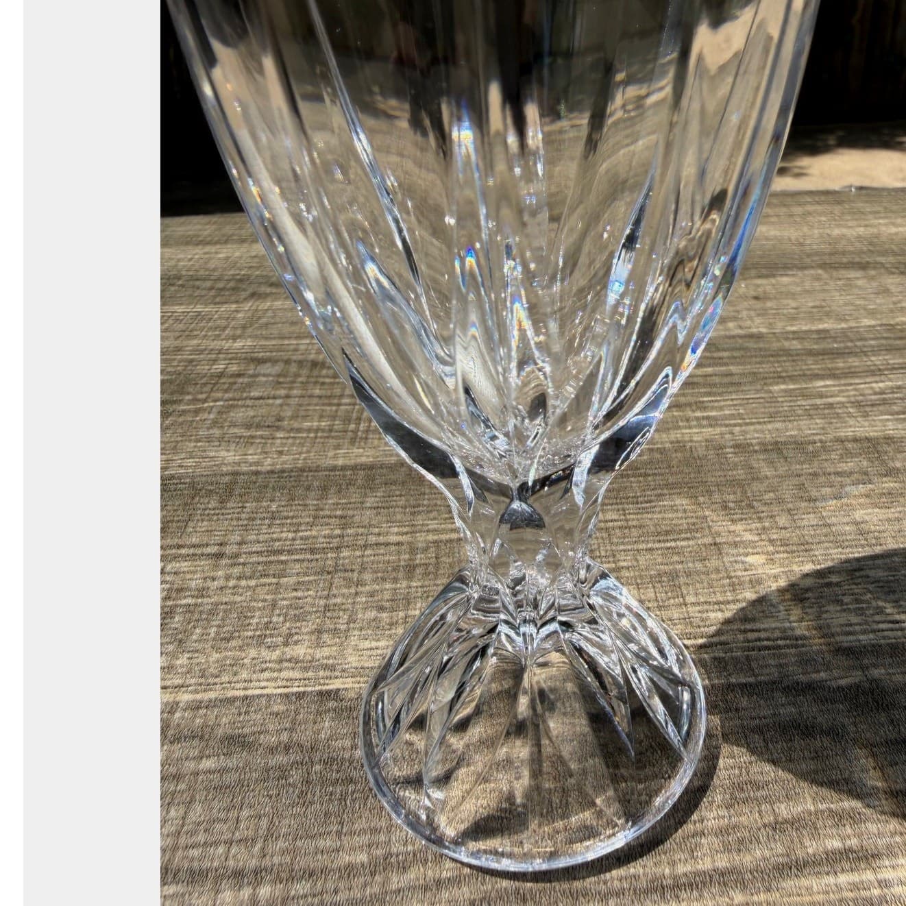 Mikasa Retired 1998-1999 'Horizon' Lead Crystal 6 5/8" Wine Glasses-Set of 4 - Thumbnail 7