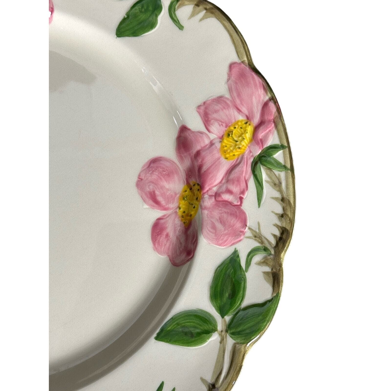 Franciscan Desert Rose Vintage Dinner plate 10.5" Made in USA - Thumbnail 4