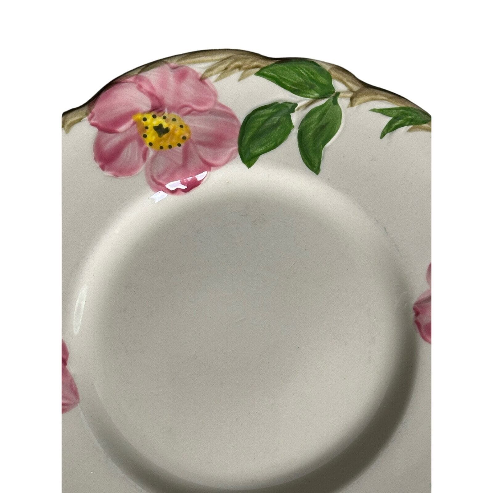 Franciscan Desert Rose Vintage Bread and Butter Plates 6.5" Made in USA - Thumbnail 5