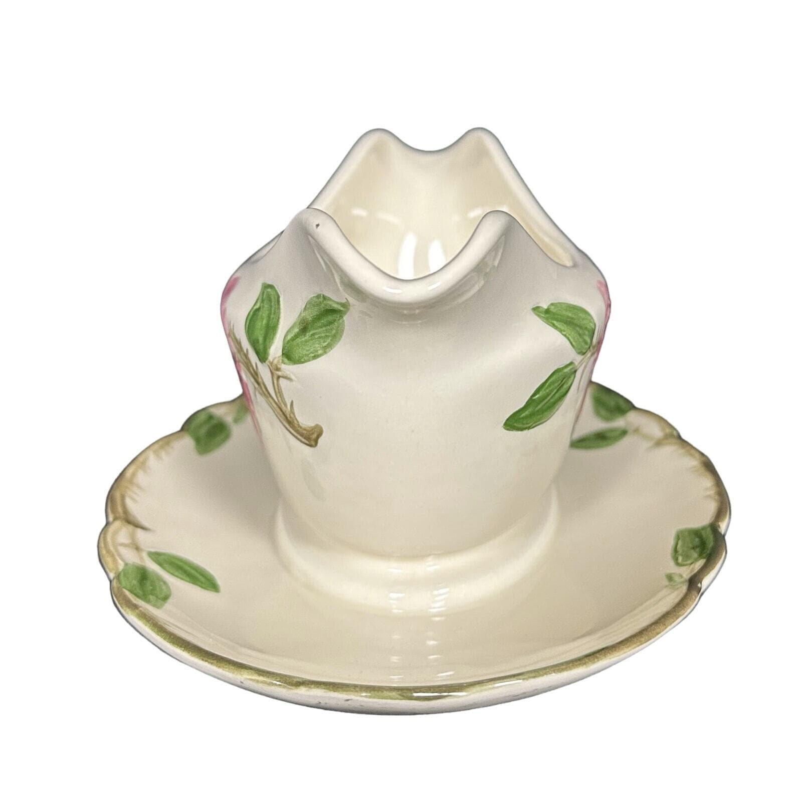 Franciscan Desert Rose Vintage Gravy Boat Made in USA - Thumbnail 3