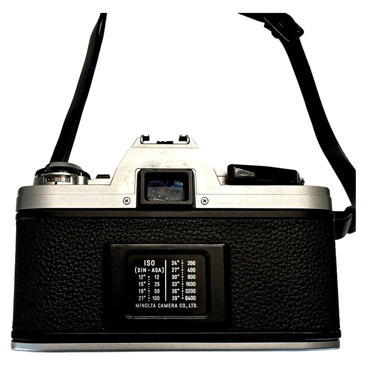 Minolta X-370 35mm Film SLR Camera with 50mm OEM Lens Plus 80-200 Lens and Case - Thumbnail 3