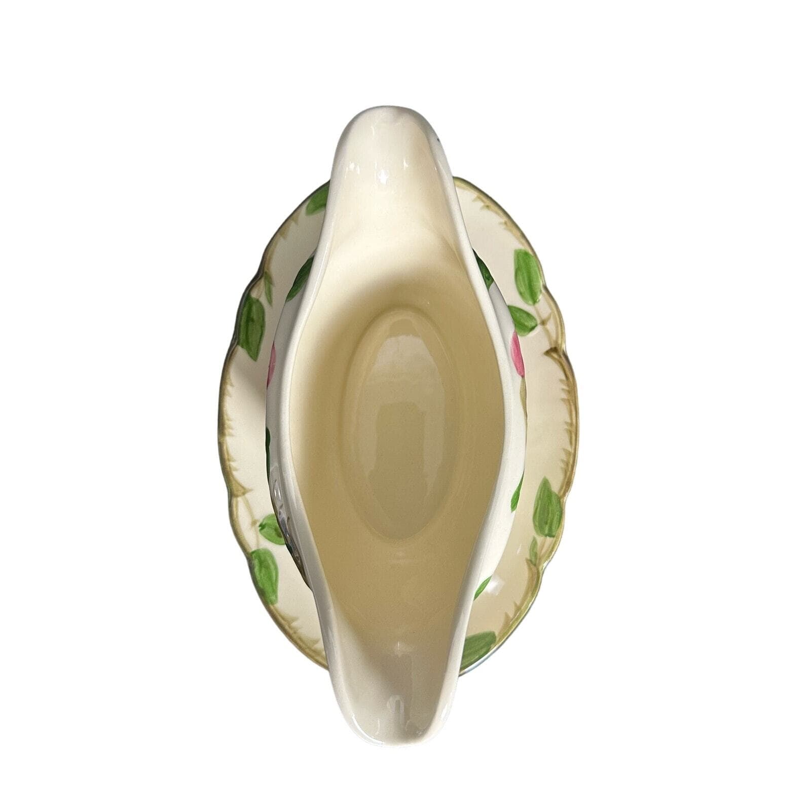 Franciscan Desert Rose Vintage Gravy Boat Made in USA - Thumbnail 6