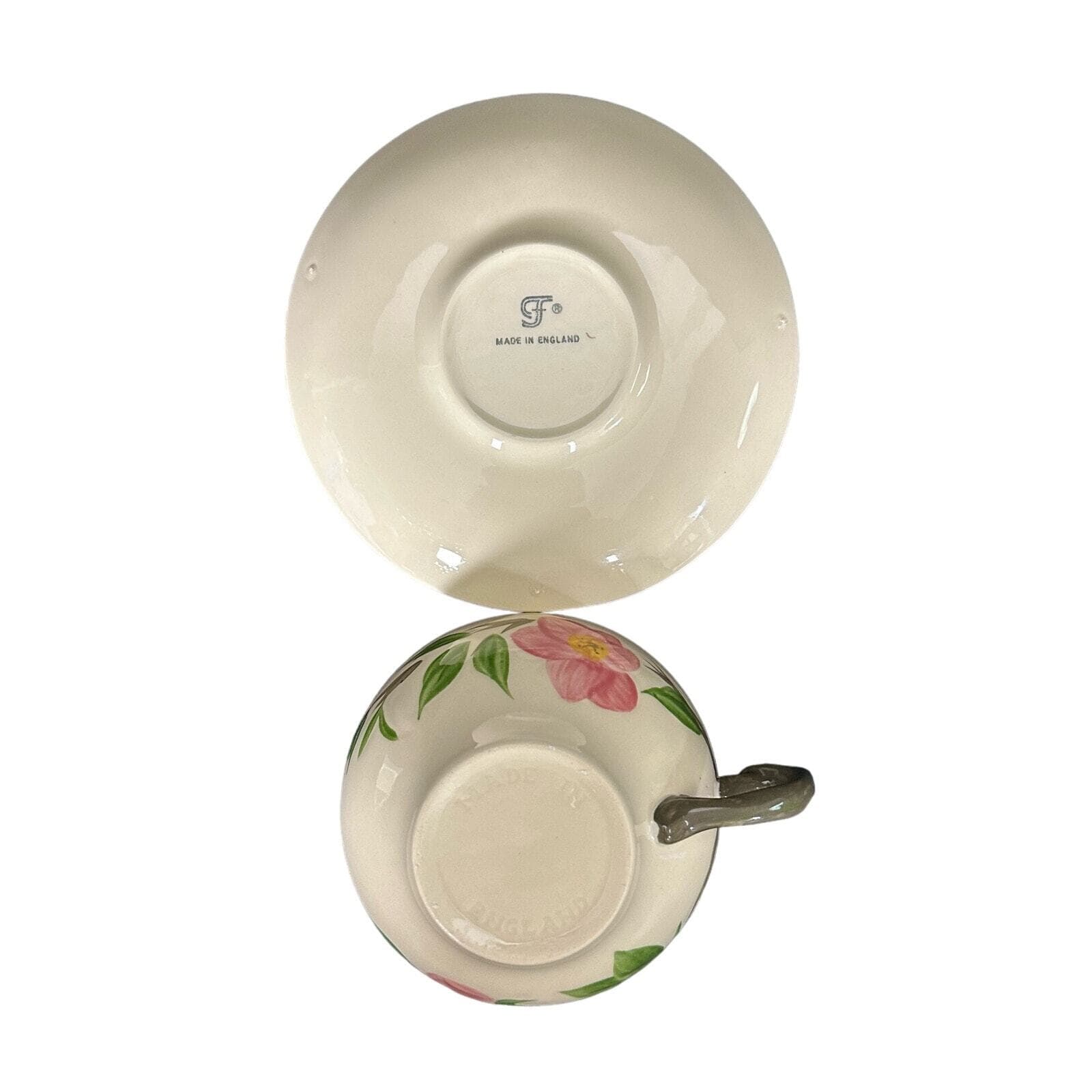 Franciscan Desert Rose Late Century England Cup and Saucer Set - Thumbnail 5