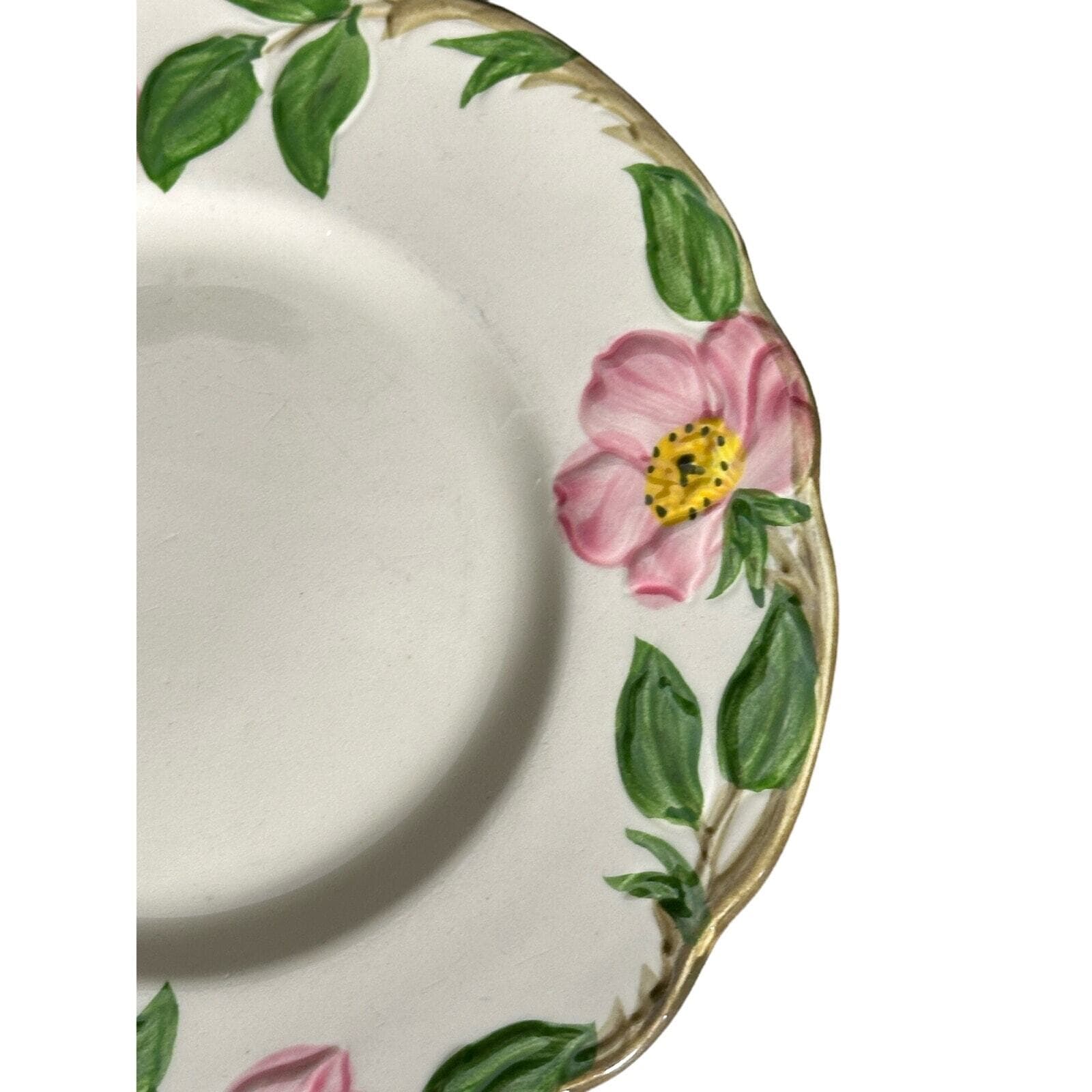 Franciscan Desert Rose Vintage Bread and Butter Plates 6.5" Made in USA - Thumbnail 2