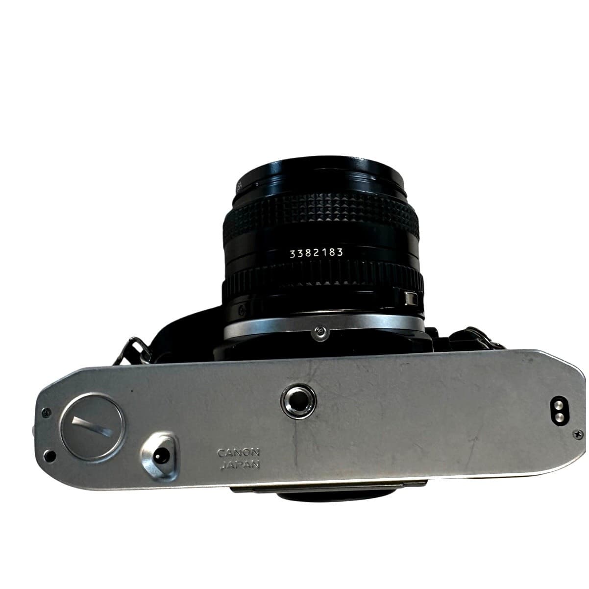 Canon AE-1 SLR Film Camera + Canon FD 50 mm 1:18 Lens + Speedlite 188A Flash - Thumbnail 8