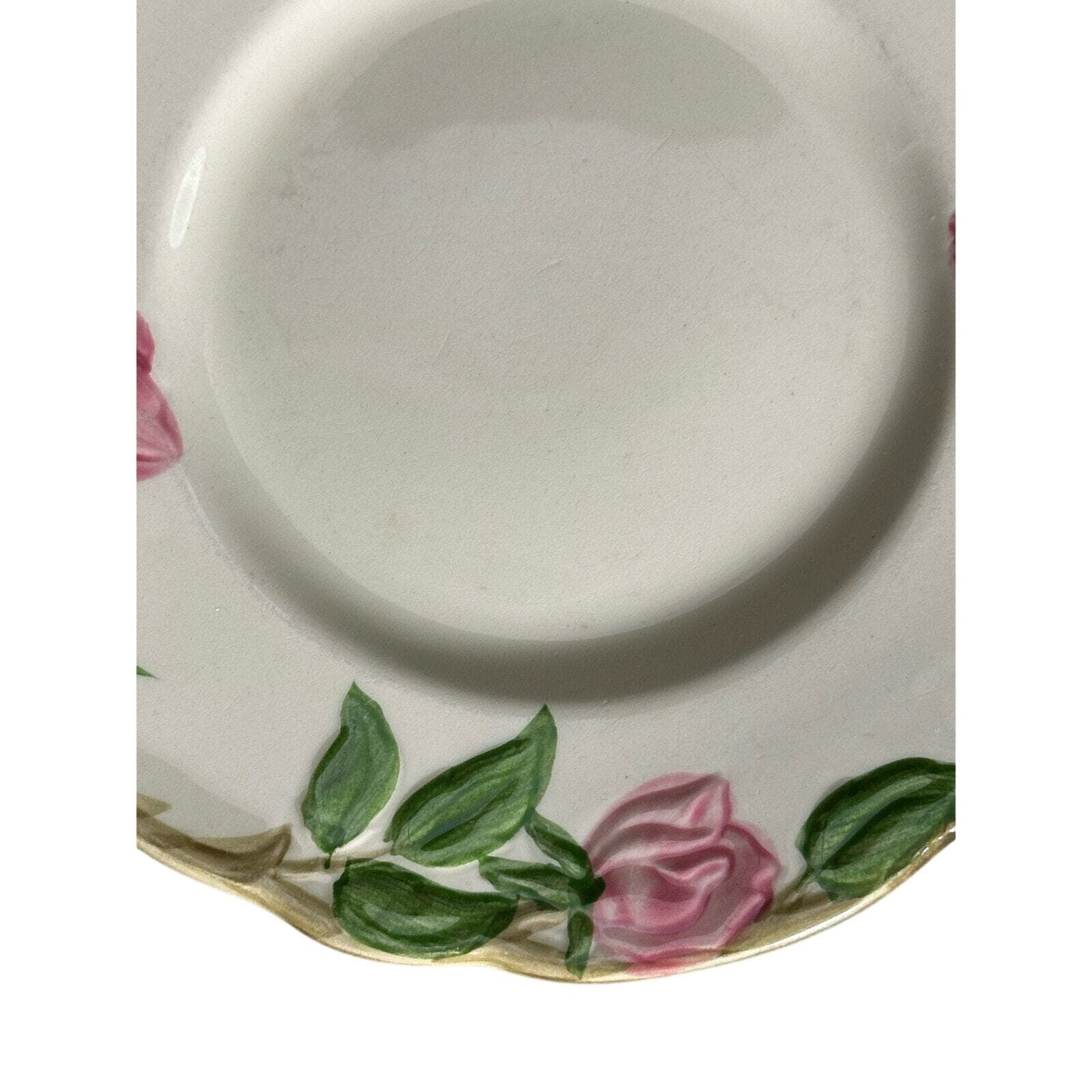 Franciscan Desert Rose Vintage Bread and Butter Plates 6.5" Made in USA - Thumbnail 4