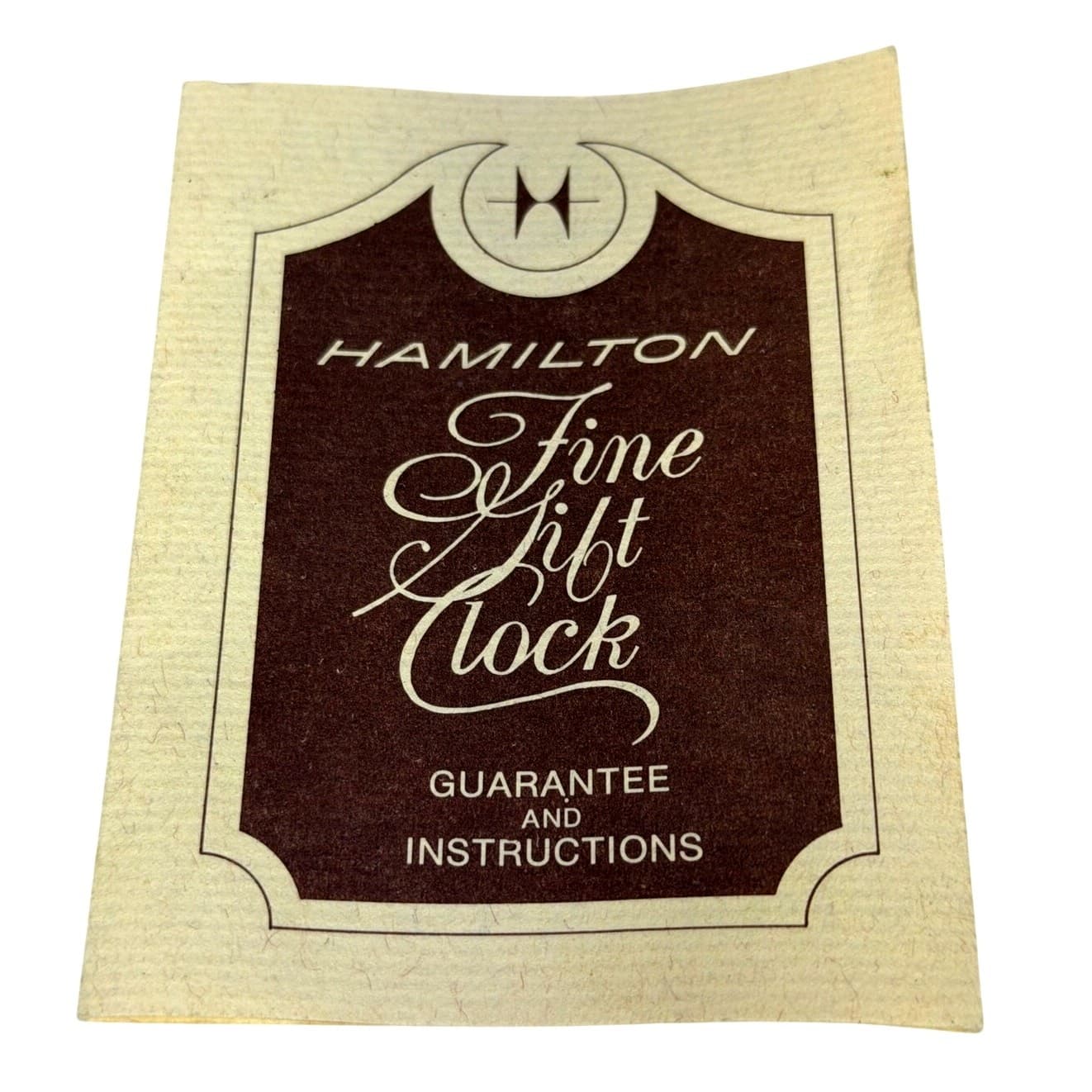 Hamilton Key Wind Mantel Clock Japan Mechanical Pendulum Chime w/ Key Vintage - Thumbnail 7