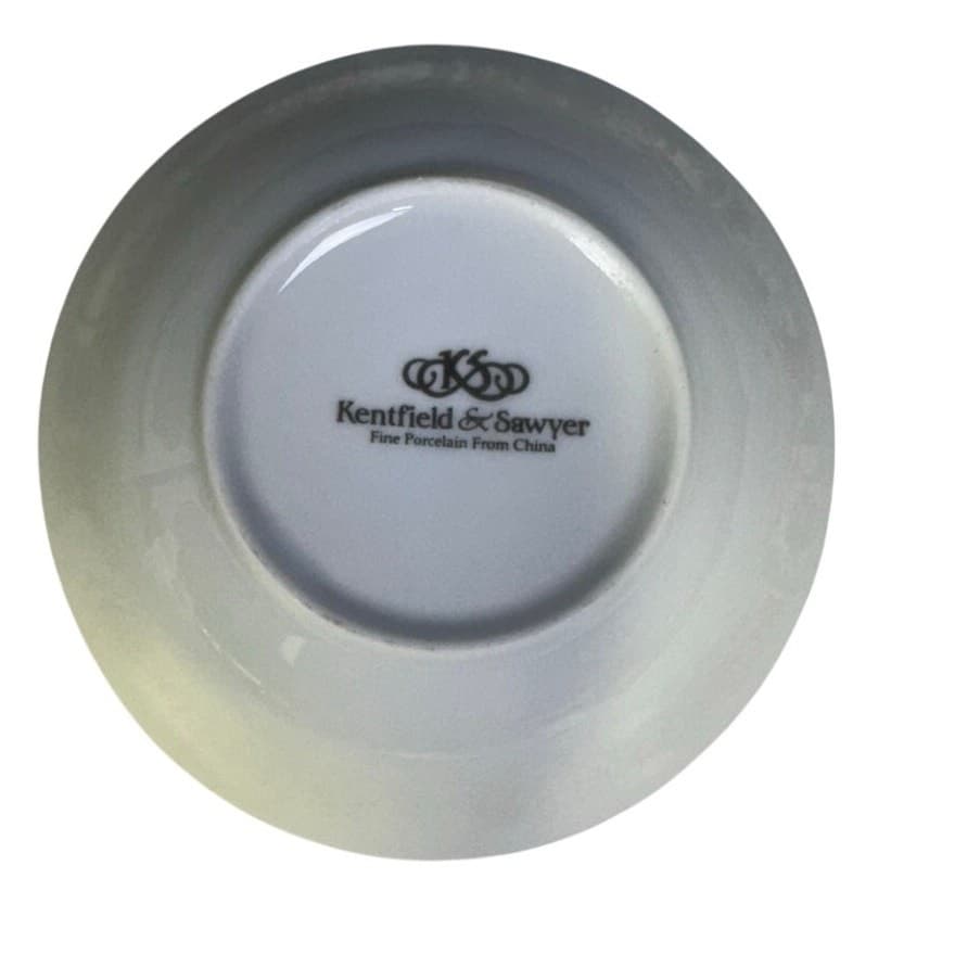 Kentfield and Sawyer Retired KSA2 Porcelain 5.75" Coupe Cereal Bowl-Excellent - Thumbnail 3