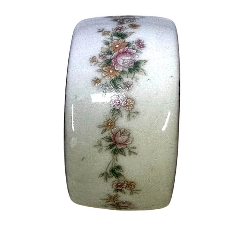 Kentfield and Sawyer Retired KSA2 Porcelain Napkin Rings-Set of 8-Rare-Excellent - Thumbnail 2