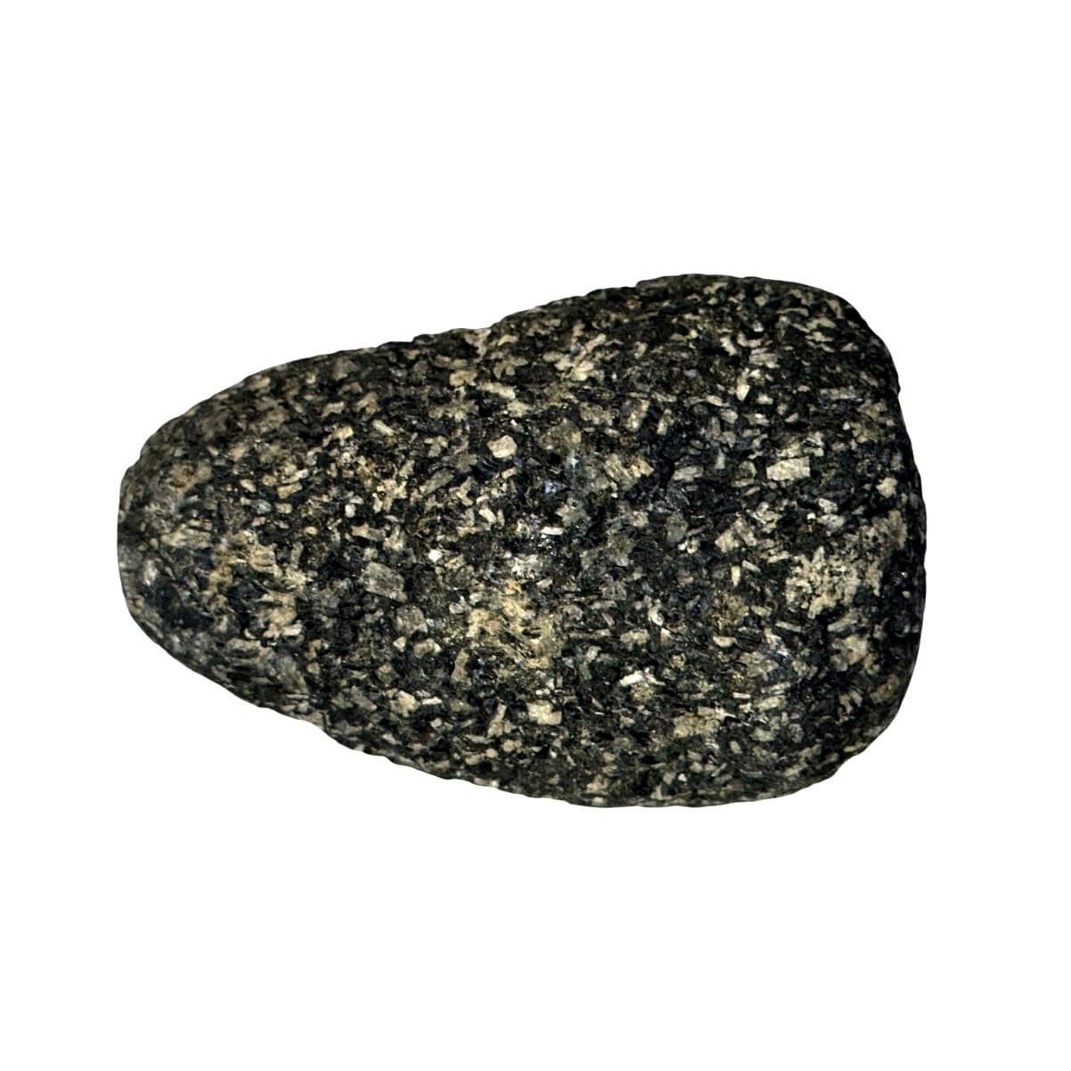 Volcanic Black & Gray Lava Rock 8" Vintage Molcajete Mortar and Pestle - Thumbnail 2