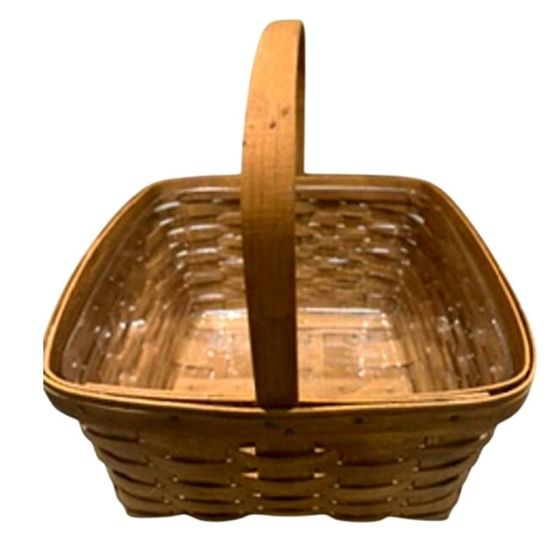 1984 Longaberger Rare Cake Basket/Market Basket Protector Liner Signed USA 12x12 - Thumbnail 2