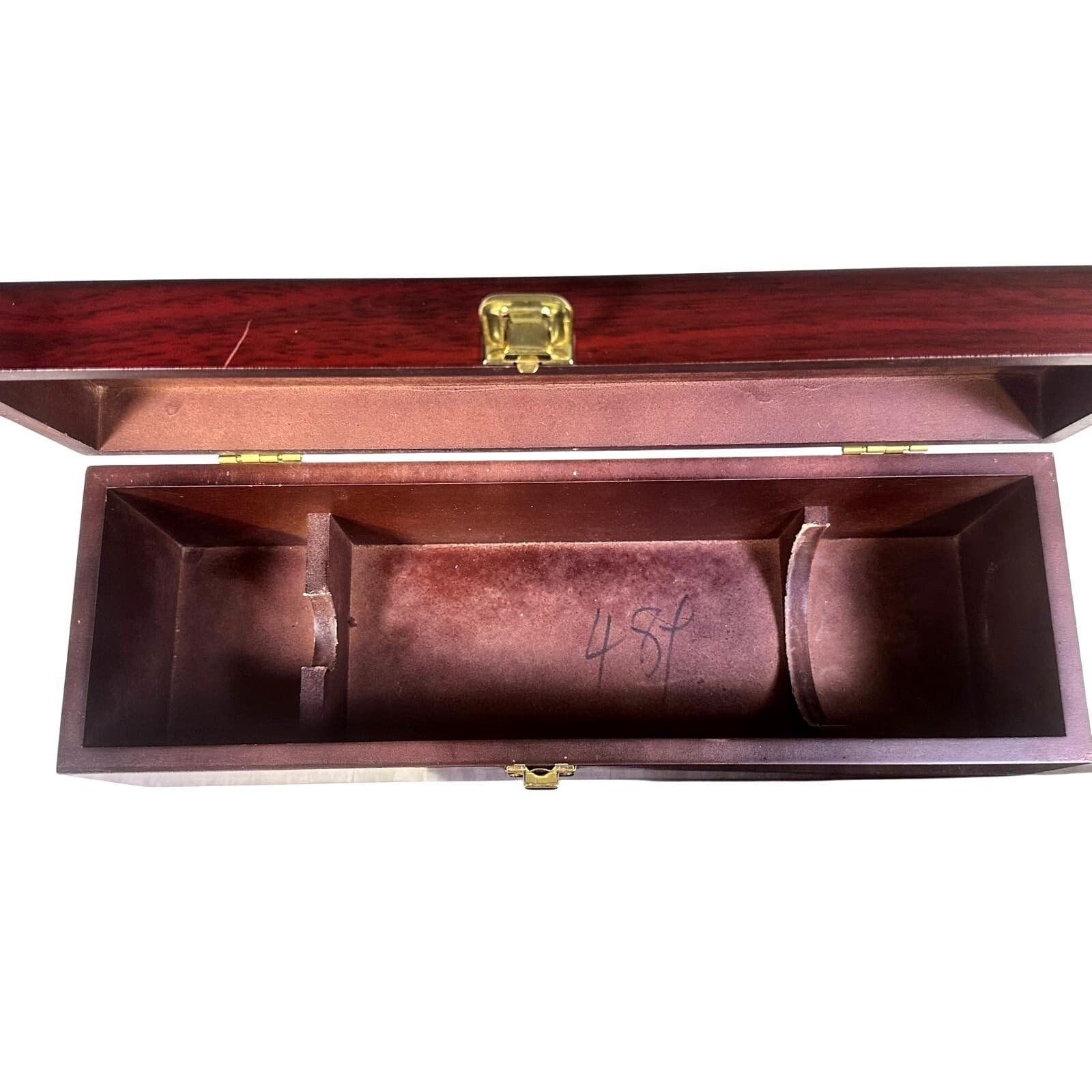 Elements Wooden One Bottle Wine Storage Box with Wine Accessories - Thumbnail 9
