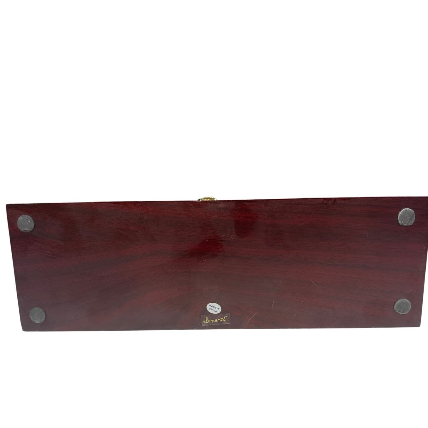 Elements Wooden One Bottle Wine Storage Box with Wine Accessories - Thumbnail 13