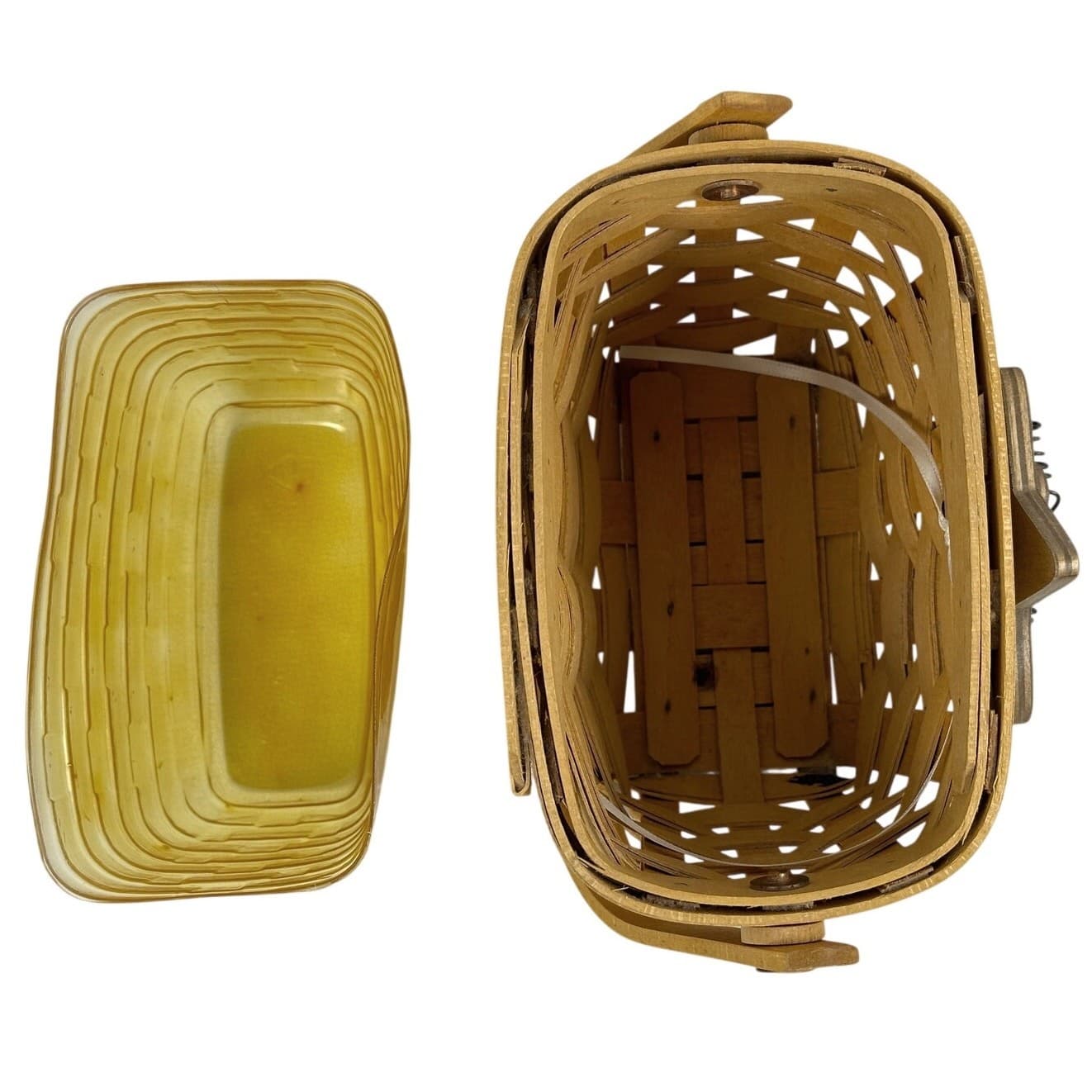 1997 Longaberger American Cancer Society Horizon of Hope Basket Heart Tie-On USA - Thumbnail 9