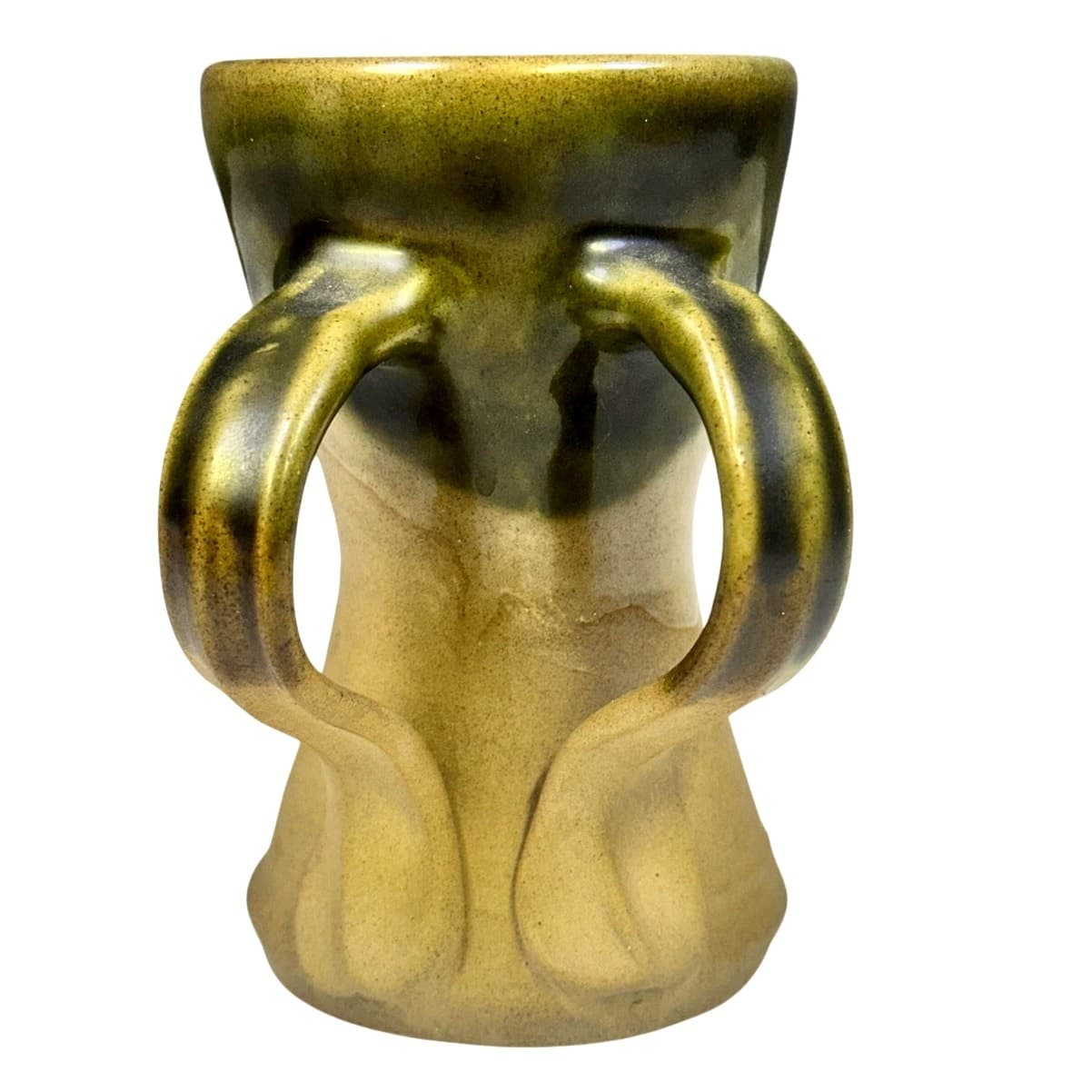 Elizabethan Room Vintage Hand Crafted by Rye Pottery 'RHER' Double Handled Mug - Thumbnail 3