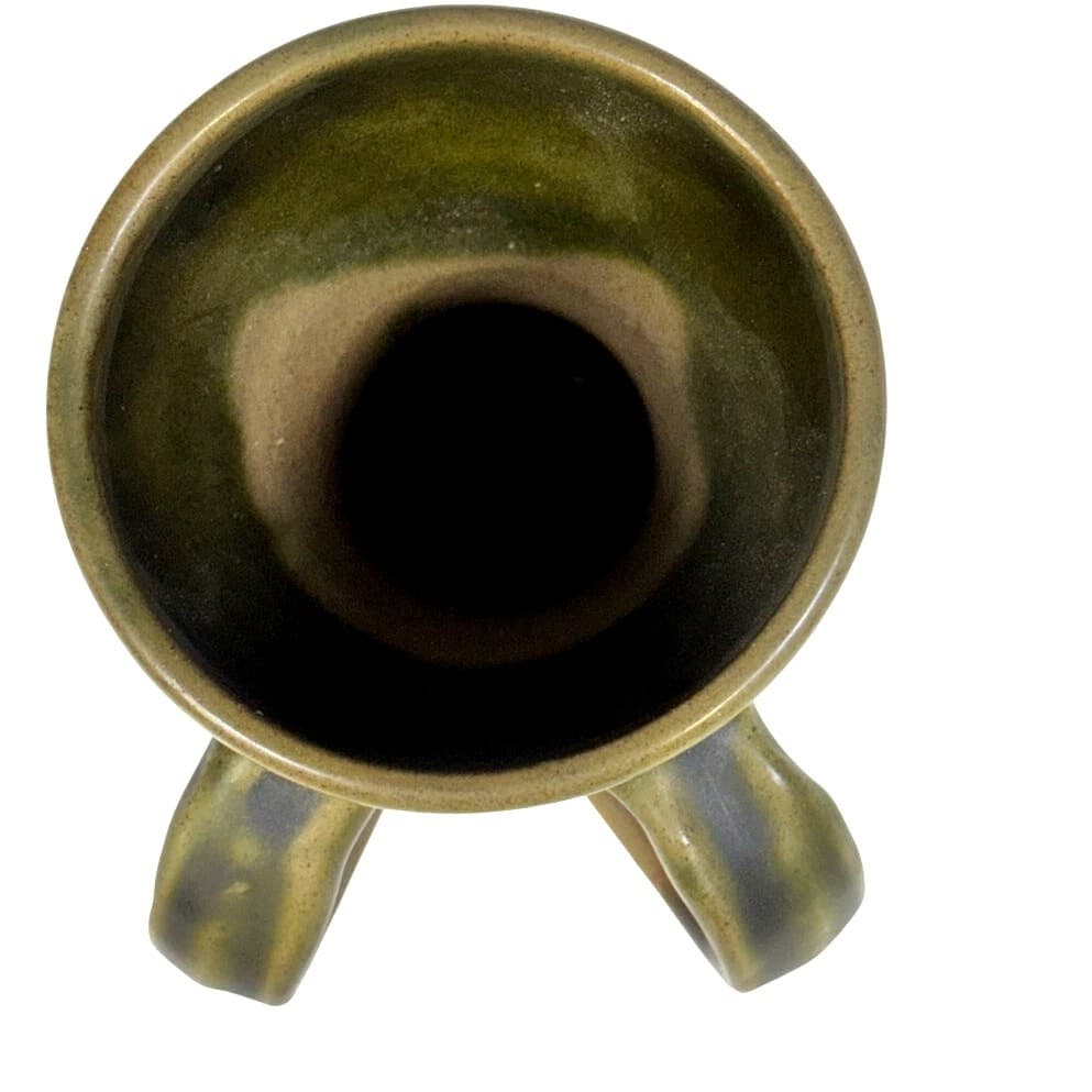 Elizabethan Room Vintage Hand Crafted by Rye Pottery 'RHER' Double Handled Mug - Thumbnail 6