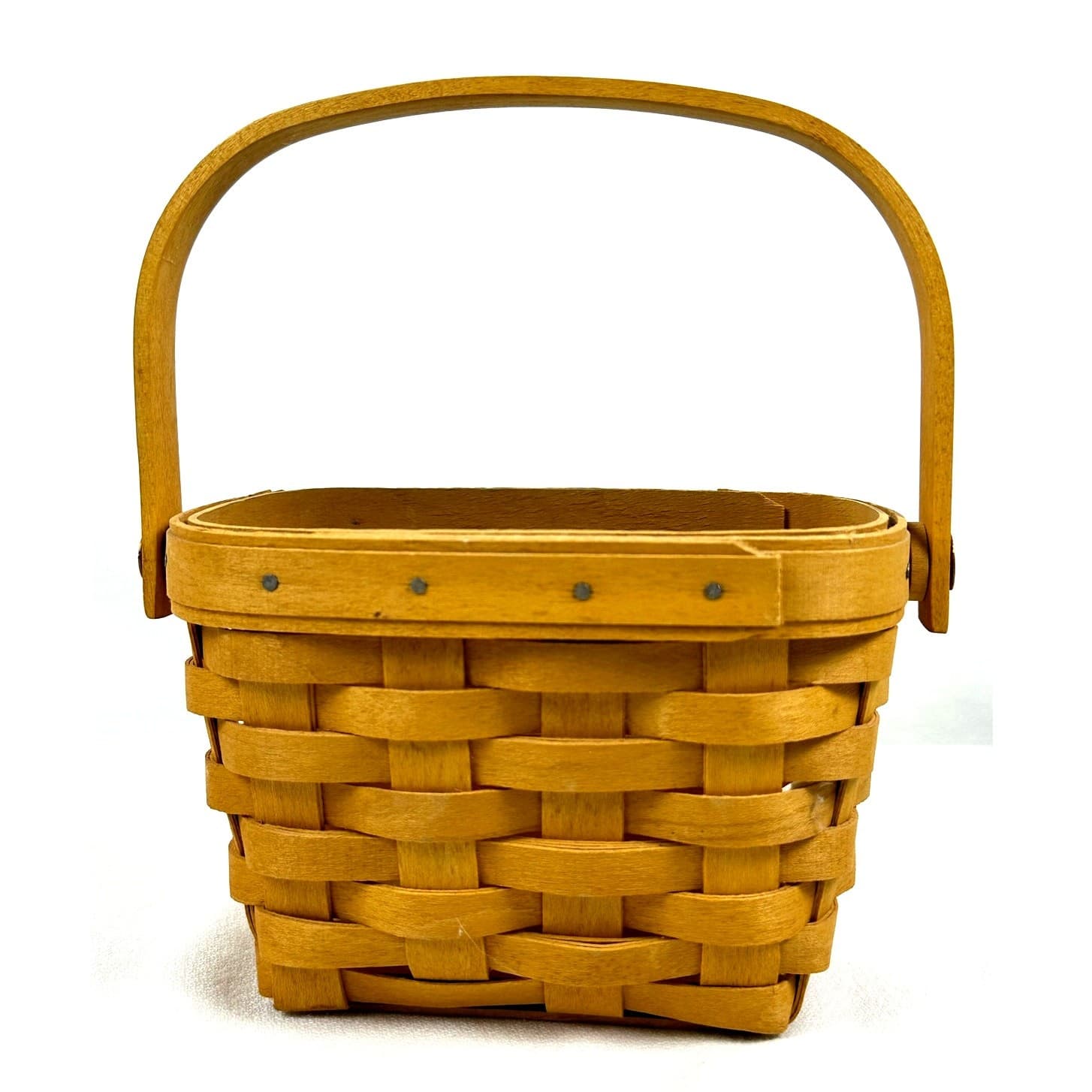 1997 Longaberger American Cancer Society Horizon of Hope Basket Heart Tie-On USA - Thumbnail 4