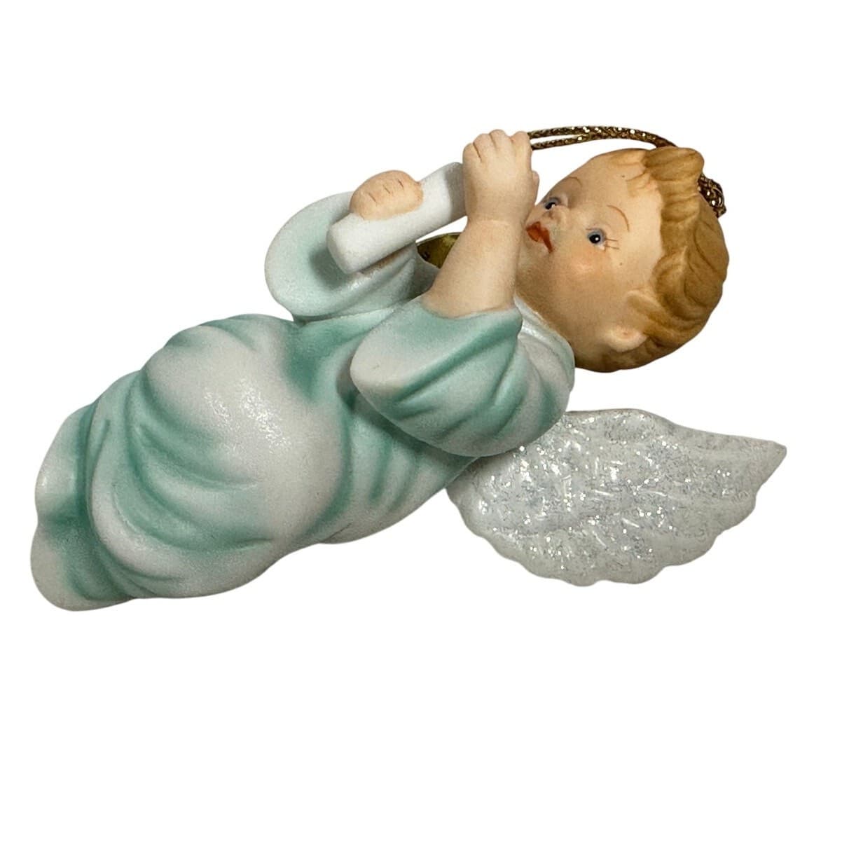Ashton Drake Vintage 1998 1999 Gifts from Above Angel Cherub Ornaments -Set of 8 - Thumbnail 6