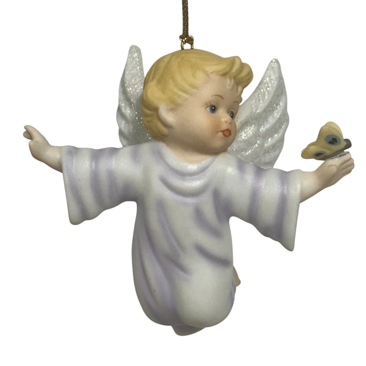 Ashton Drake Vintage 1998 1999 Gifts from Above Angel Cherub Ornaments -Set of 8 - Thumbnail 9