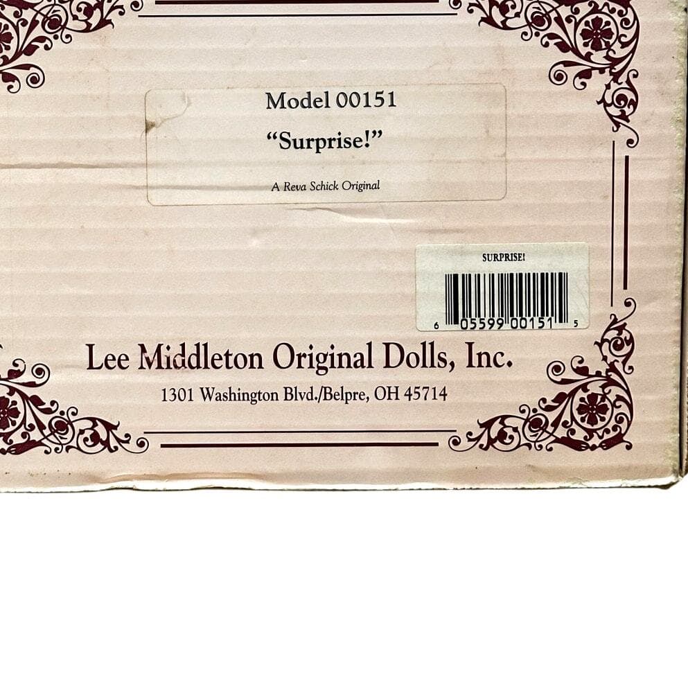 Lee Middleton 1999 Original Doll Model 00151 #1140/2500- "Surprise"-NEW! - Thumbnail 12
