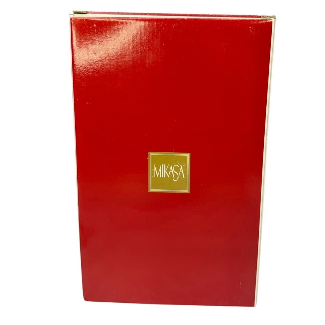 Mikasa KT275-925 Illuminated Porcelain Christmas Tree Cream Holiday w Box - Thumbnail 3