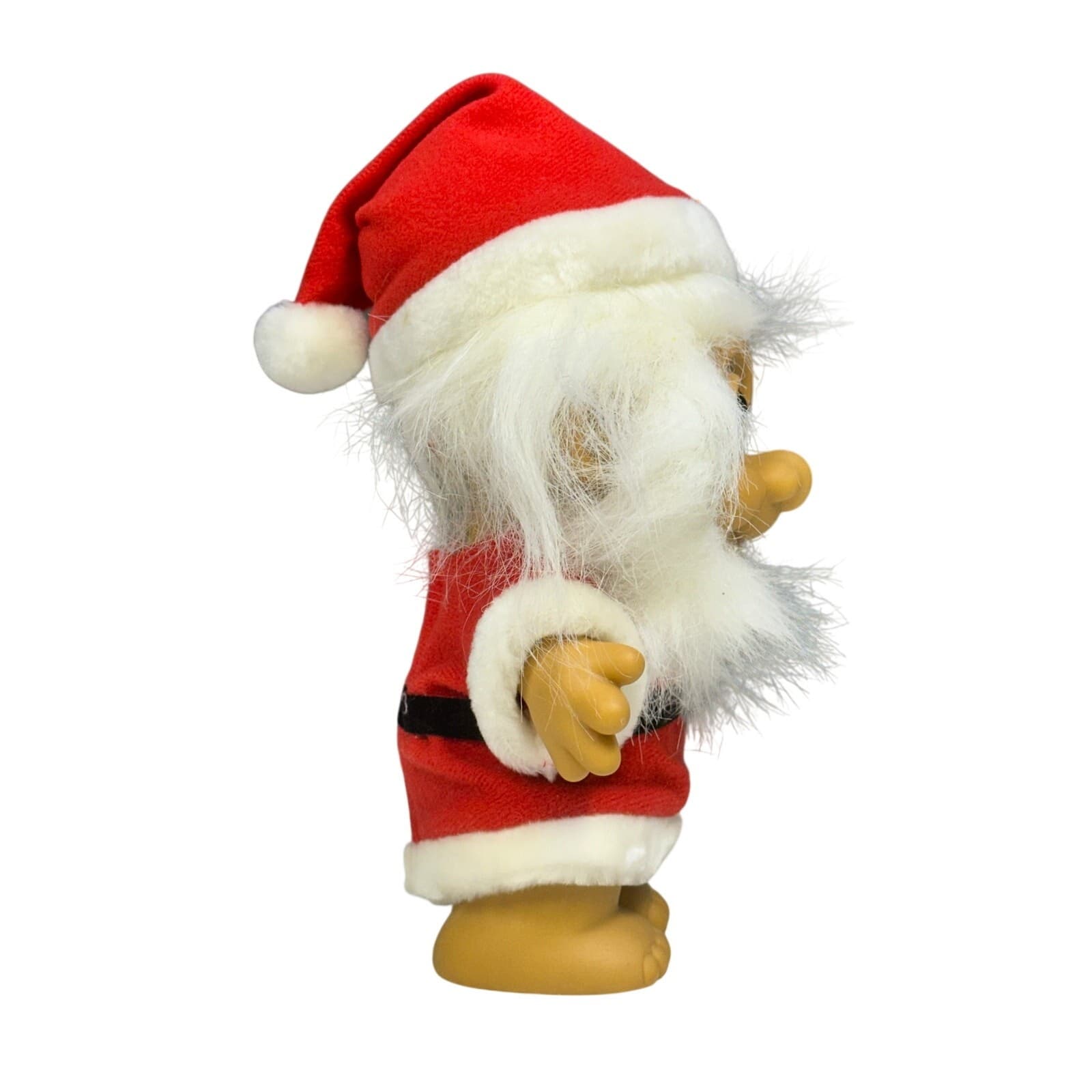 Large 8" Christmas RUSS TROLL Doll Holiday Santa Claus Smiley Vintage - Thumbnail 6