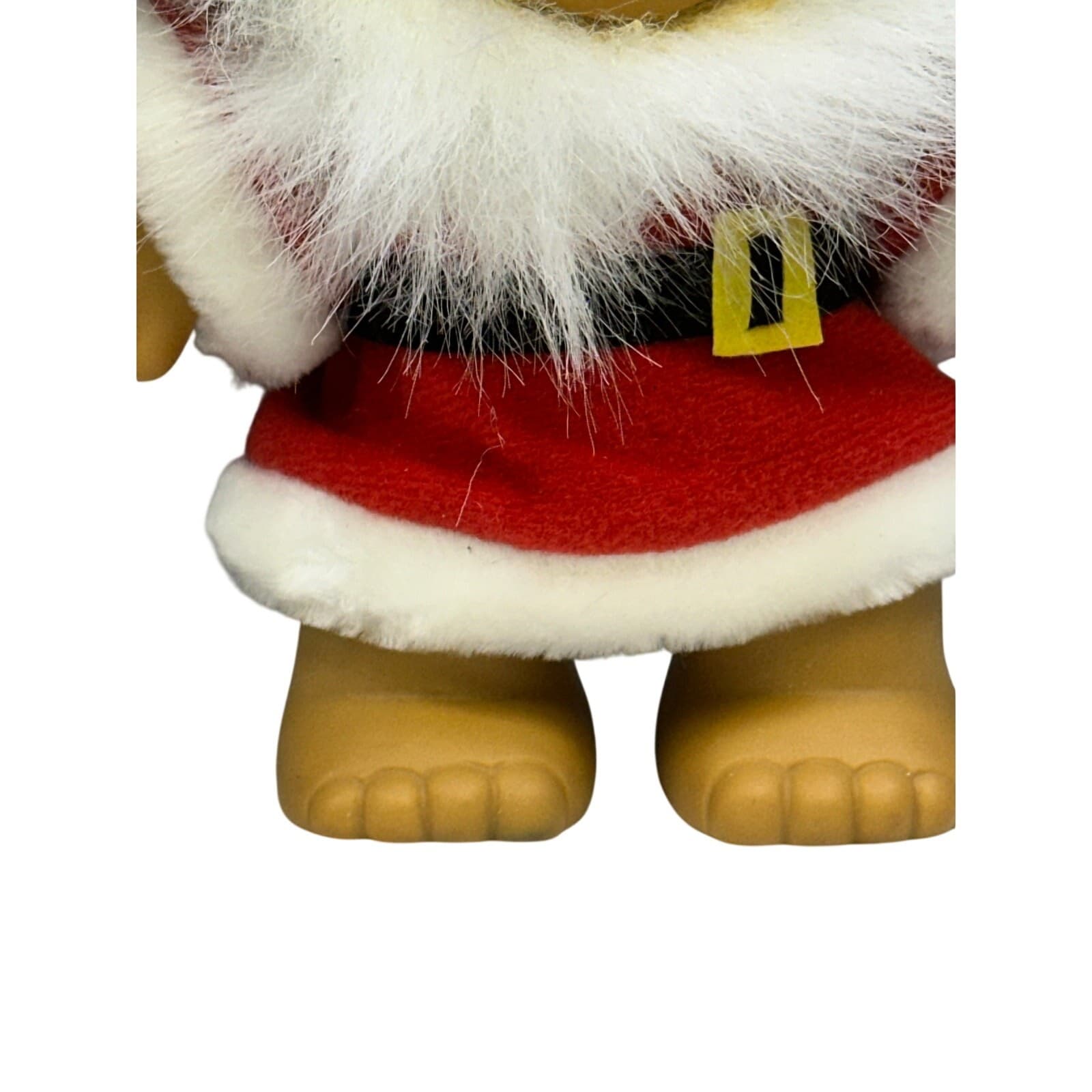 Large 8" Christmas RUSS TROLL Doll Holiday Santa Claus Smiley Vintage - Thumbnail 3