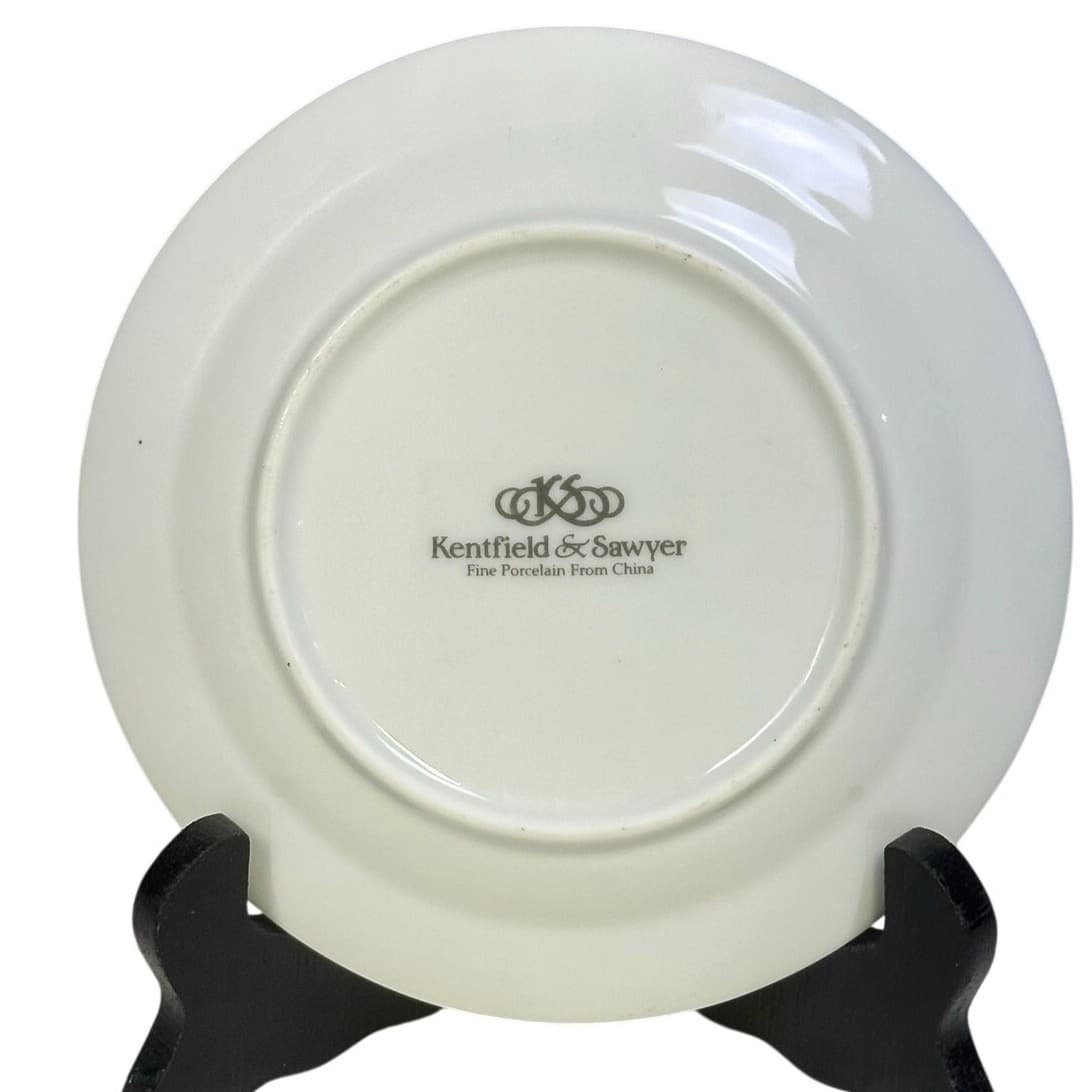 Kentfield and Sawyer Retired KSA2 Porcelain 6" Bread and Butter Plate-Excellent - Thumbnail 6