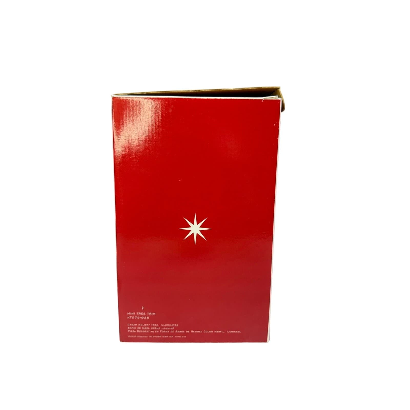 Mikasa KT275-925 Illuminated Porcelain Christmas Tree Cream Holiday w Box - Thumbnail 13